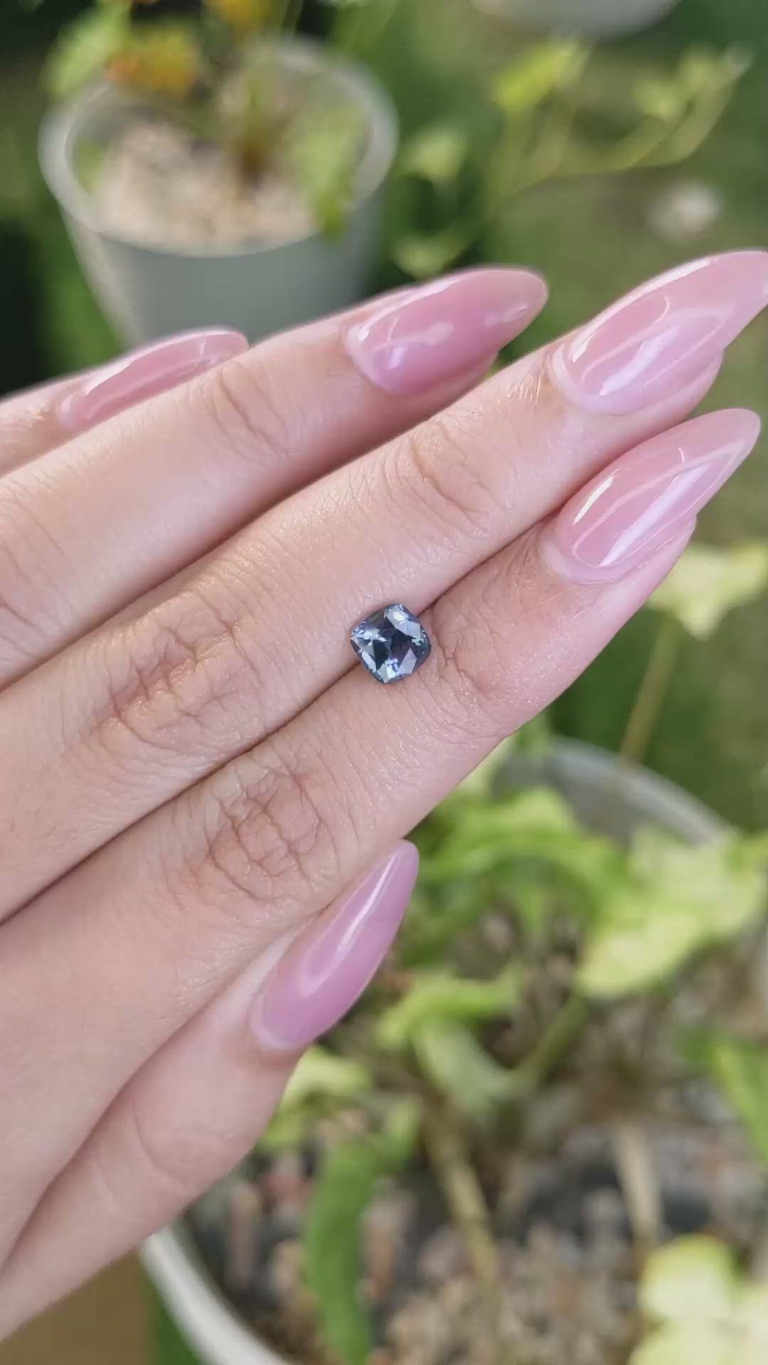 1.01 Ct. Spinel from Ceylon (Sri Lanka) Size Video