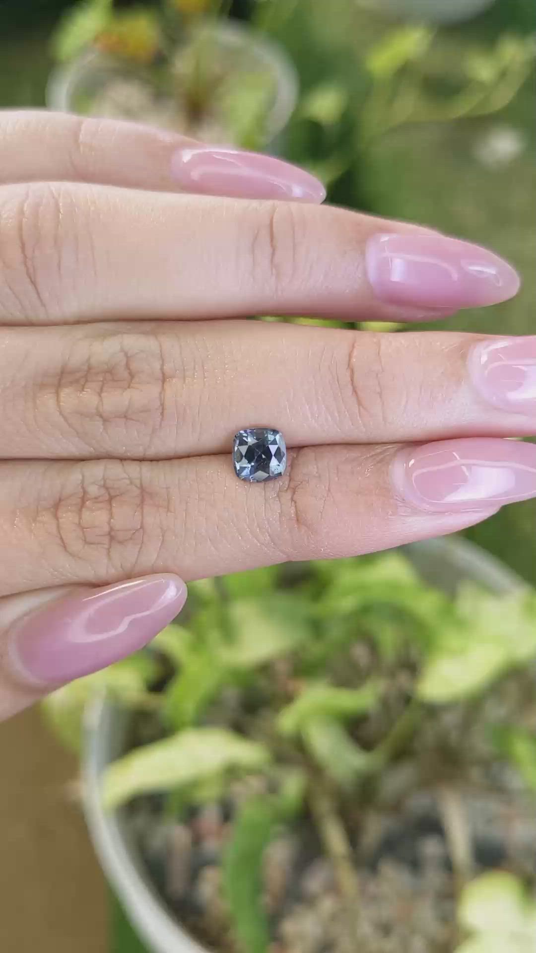 1.01 Ct. Spinel from Ceylon (Sri Lanka) Size Video