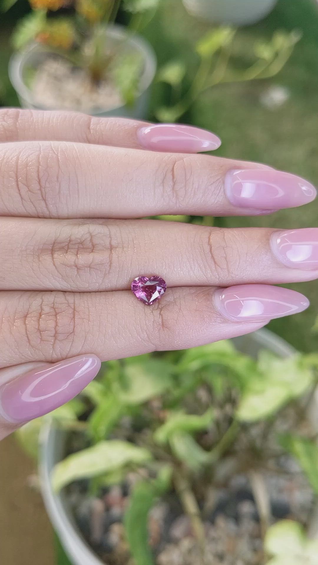 1.08 Ct. Spinel from Ceylon (Sri Lanka) Size Video