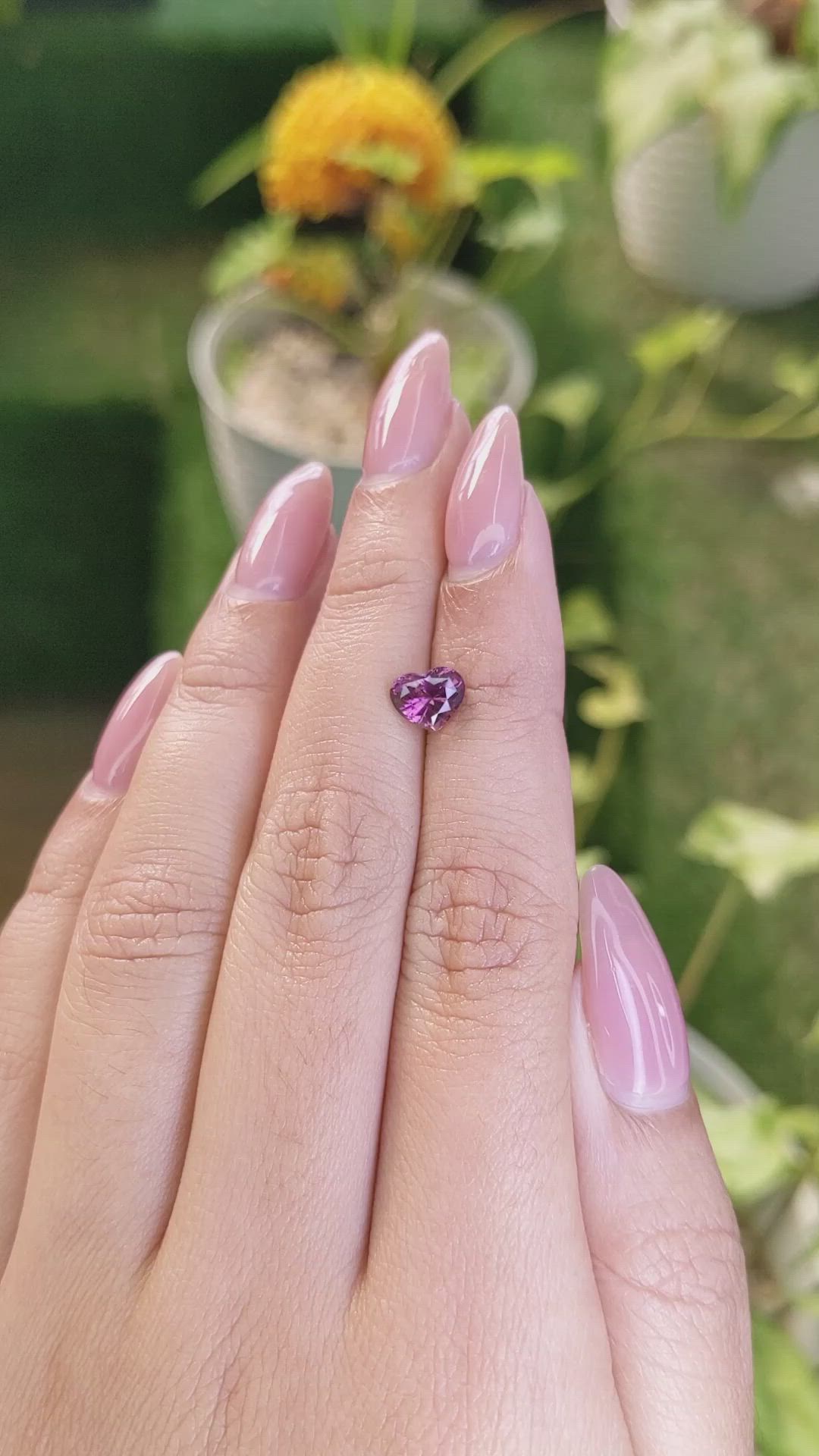 1.26 Ct. Spinel from Ceylon (Sri Lanka) Size Video