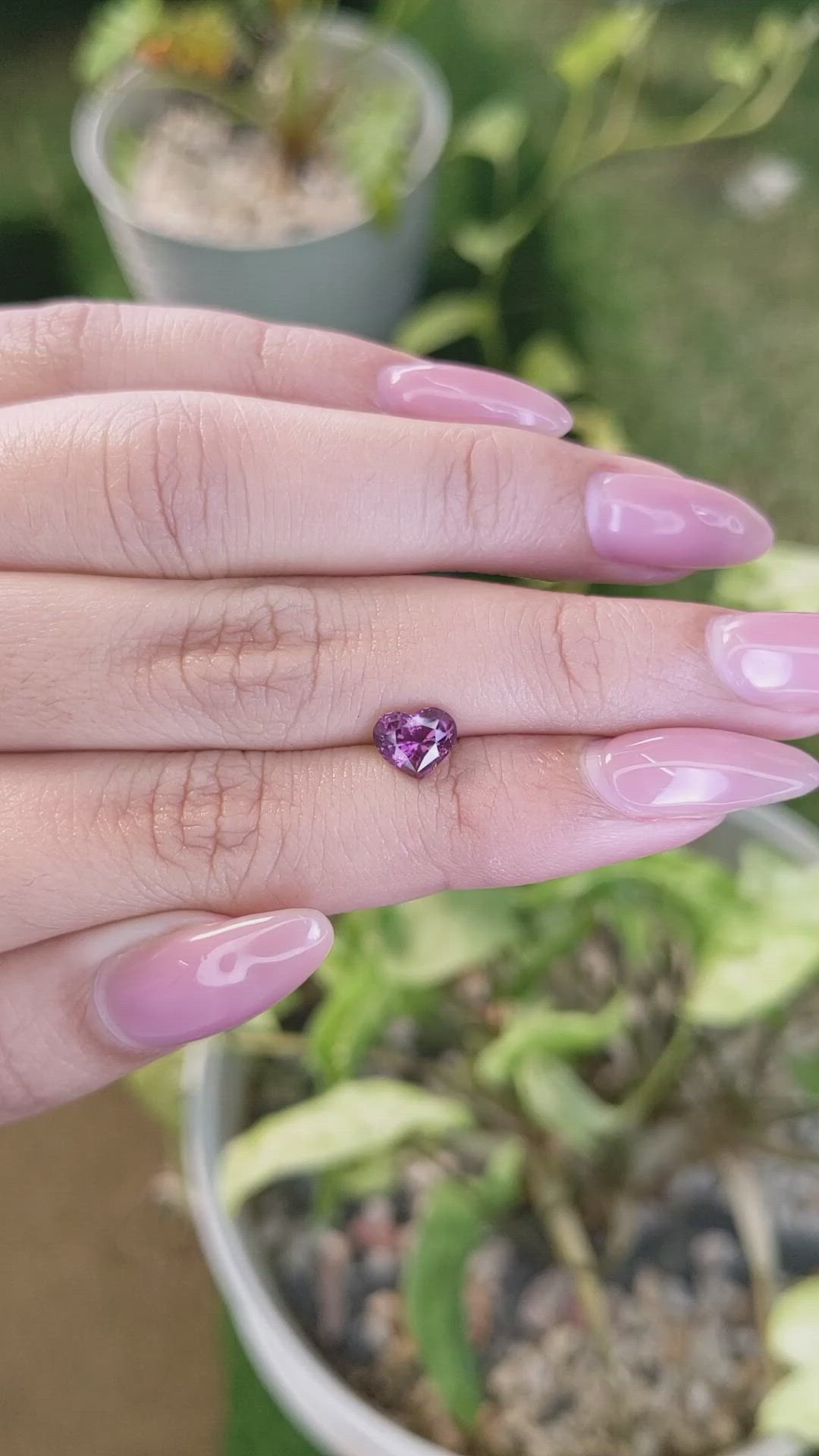 1.26 Ct. Spinel from Ceylon (Sri Lanka) Size Video