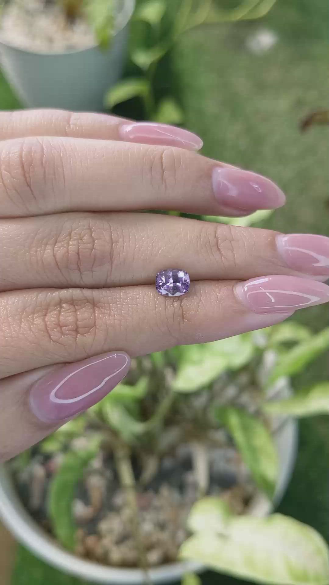 1.21 Ct. Spinel from Ceylon (Sri Lanka) Size Video