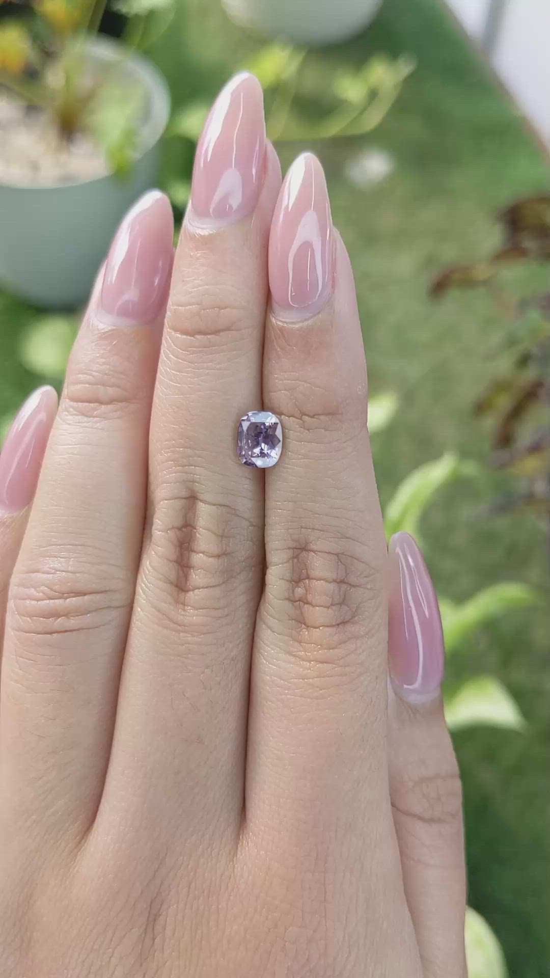 1.21 Ct. Spinel from Ceylon (Sri Lanka) Size Video