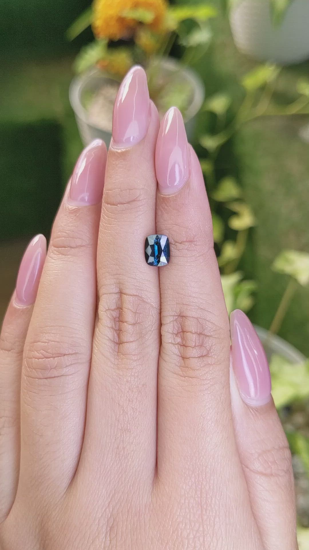 1.33 Ct. Spinel from Ceylon (Sri Lanka) Size Video