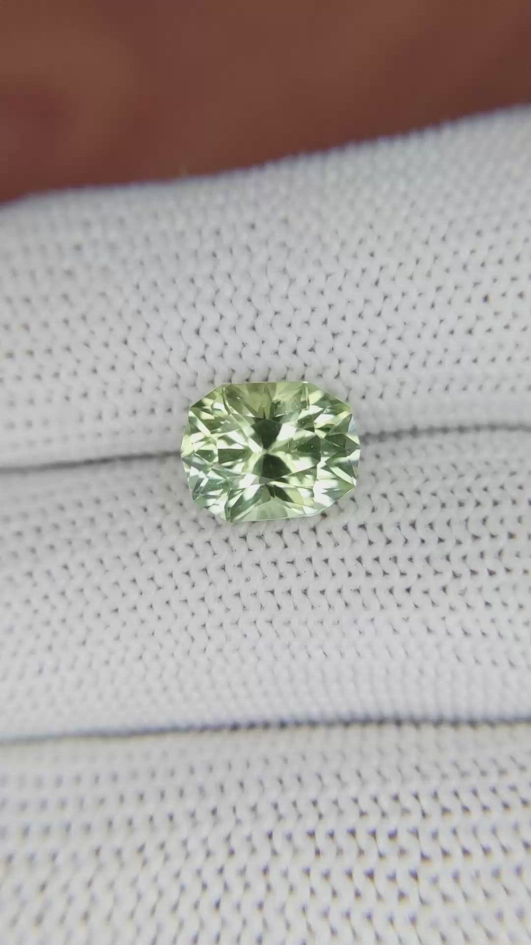 3.06 Ct. Tourmaline from Ceylon (Sri Lanka) Size Video