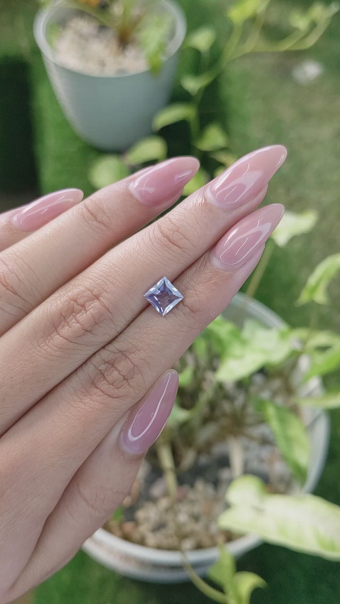 1.27 Ct. Spinel from Ceylon (Sri Lanka) Size Video