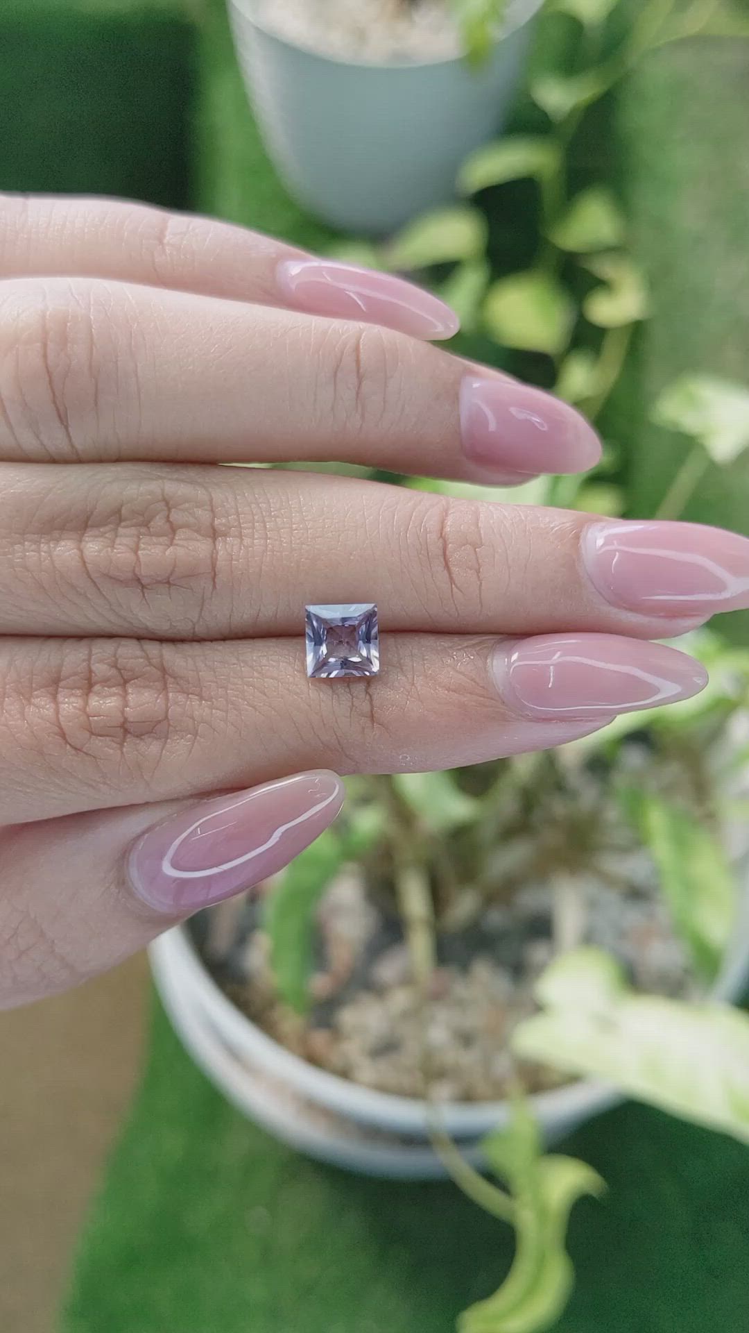 1.27 Ct. Spinel from Ceylon (Sri Lanka) Size Video