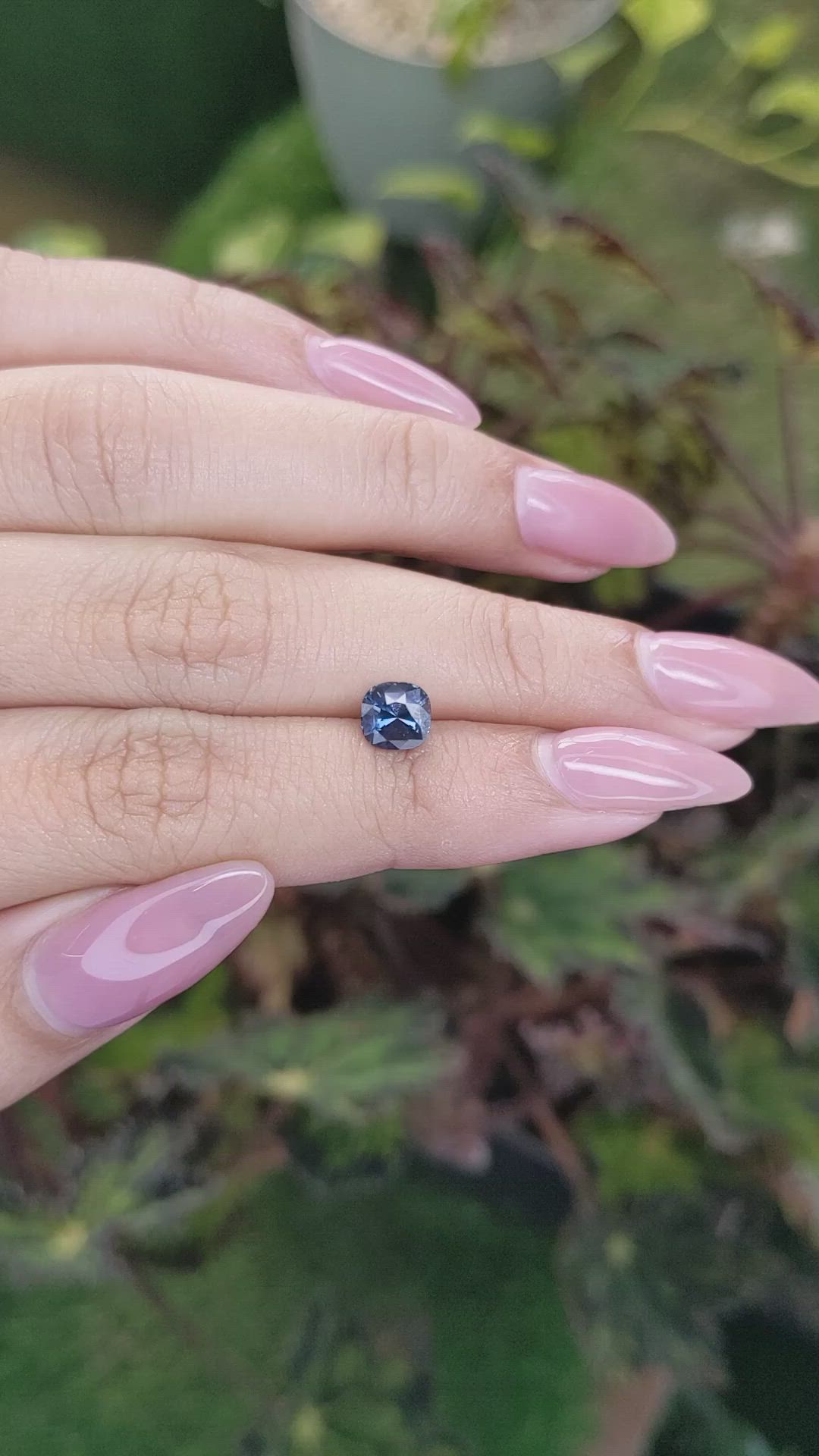 1.33 Ct. Spinel from Ceylon (Sri Lanka) Size Video