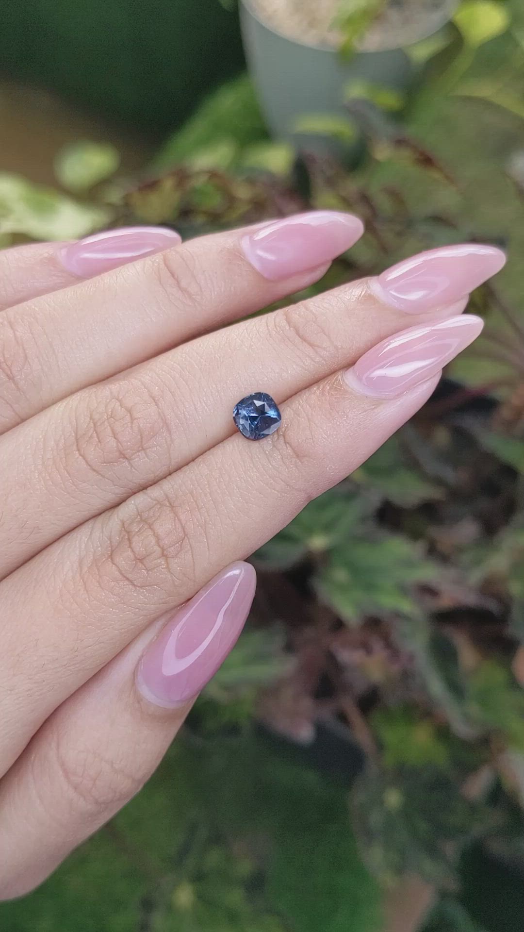 1.33 Ct. Spinel from Ceylon (Sri Lanka) Size Video