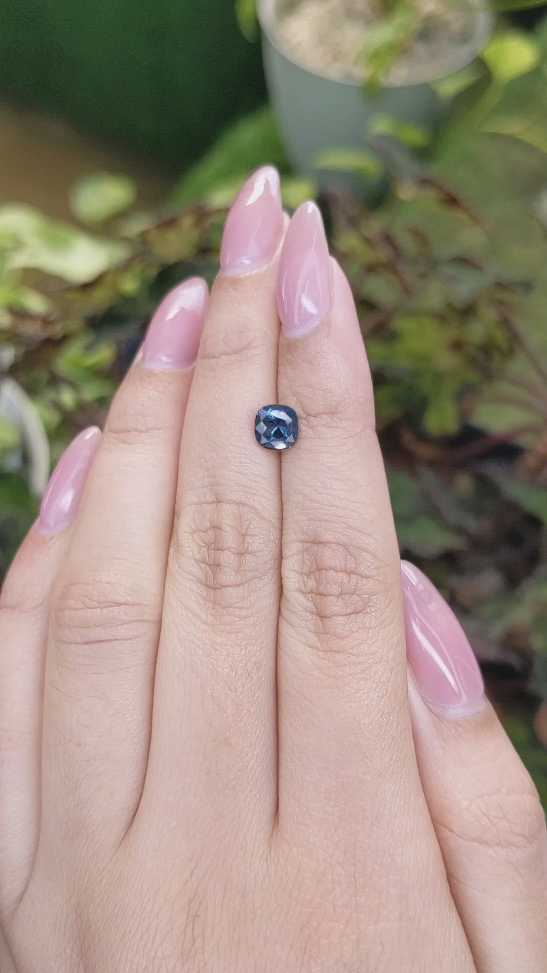 1.33 Ct. Spinel from Ceylon (Sri Lanka) Size Video