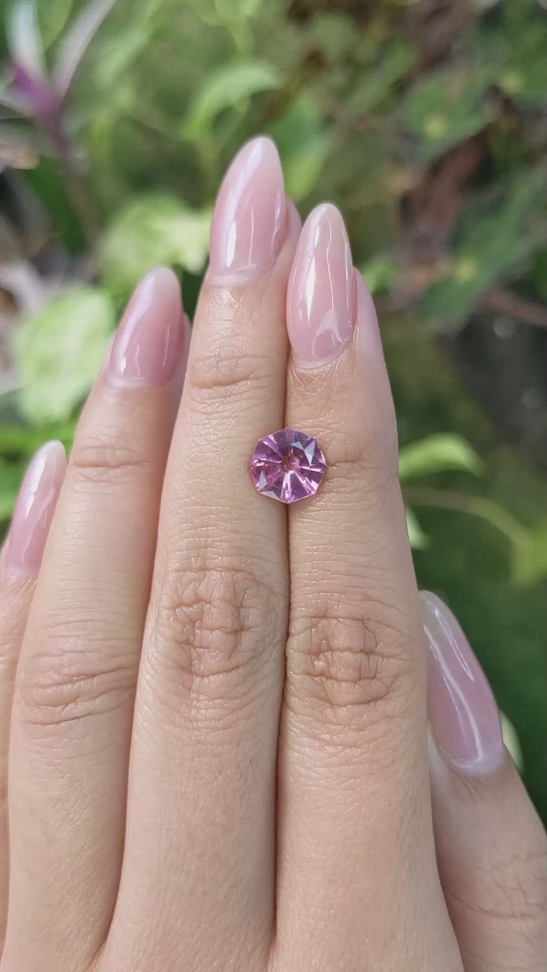 1.55 Ct. Tourmaline from Ceylon (Sri Lanka) Size Video