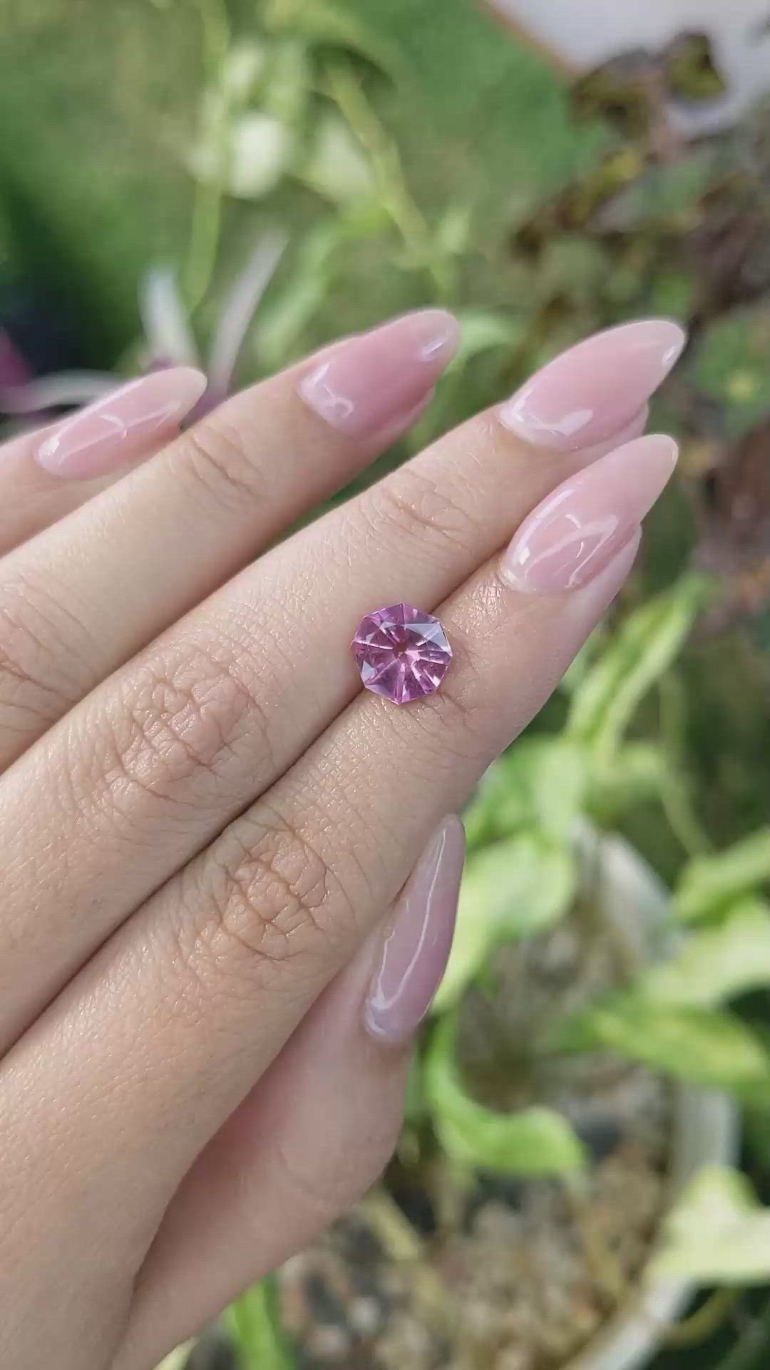 1.55 Ct. Tourmaline from Ceylon (Sri Lanka) Size Video