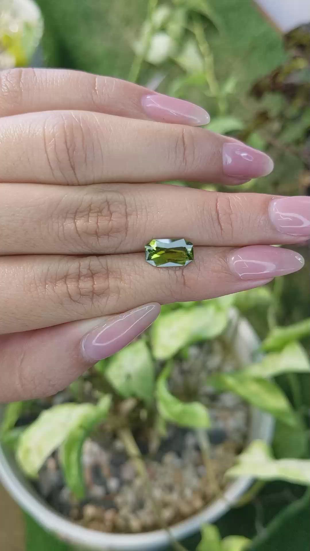 2.04 Ct. Tourmaline from Ceylon (Sri Lanka) Size Video