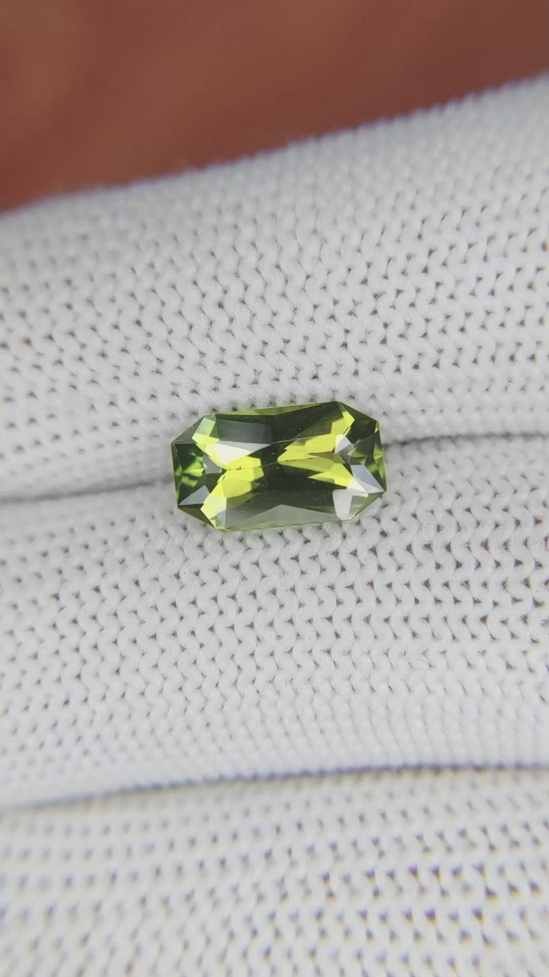 2.04 Ct. Tourmaline from Ceylon (Sri Lanka) Size Video