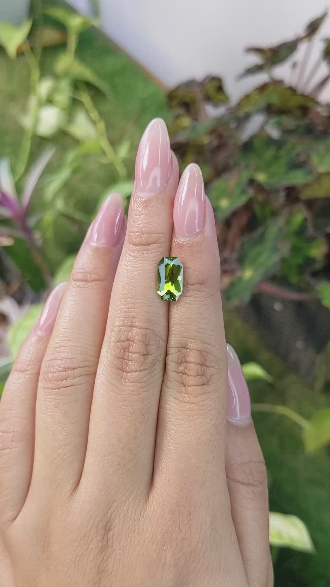 2.04 Ct. Tourmaline from Ceylon (Sri Lanka) Size Video