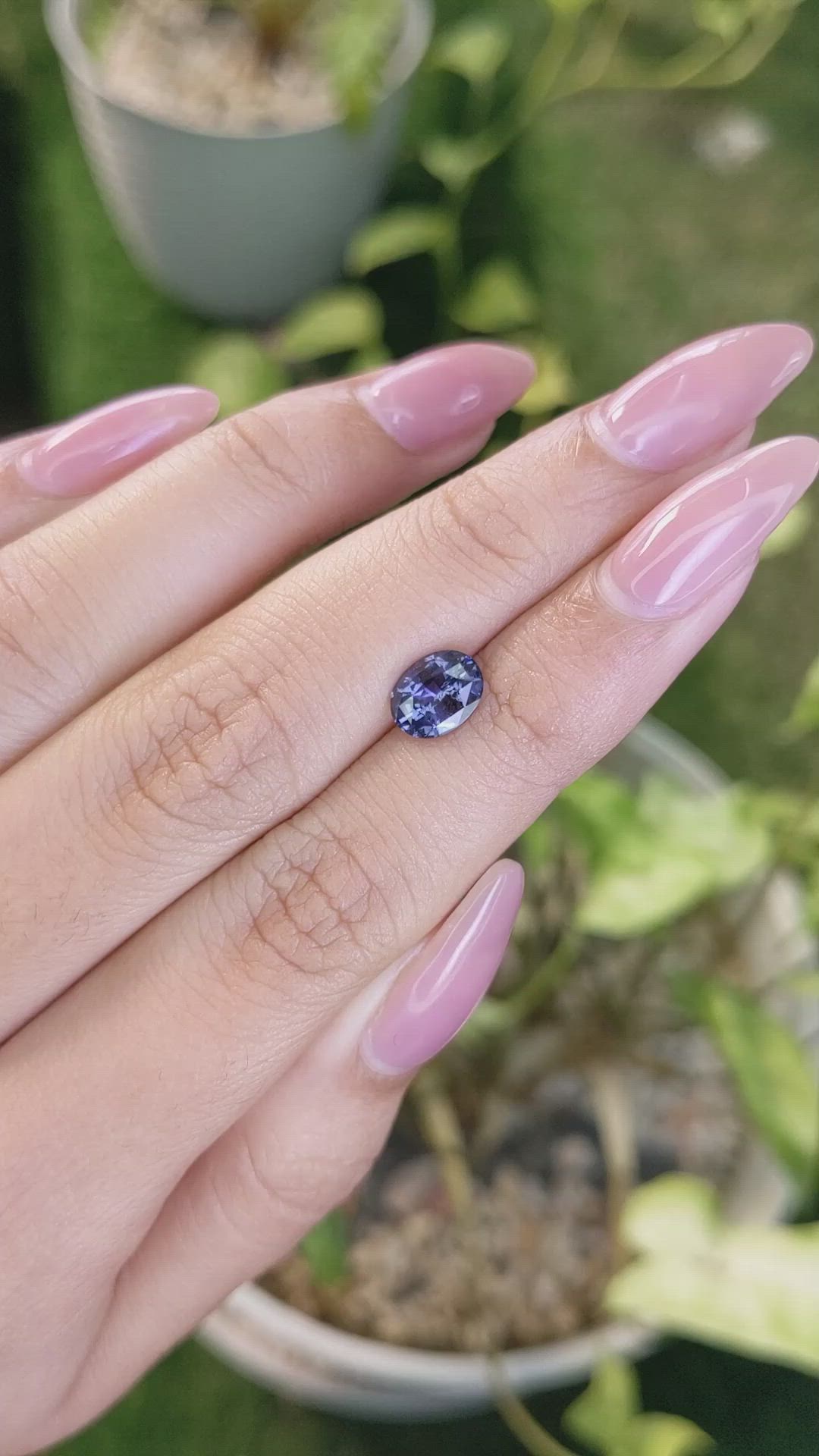 1.46 Ct. Spinel from Ceylon (Sri Lanka) Size Video