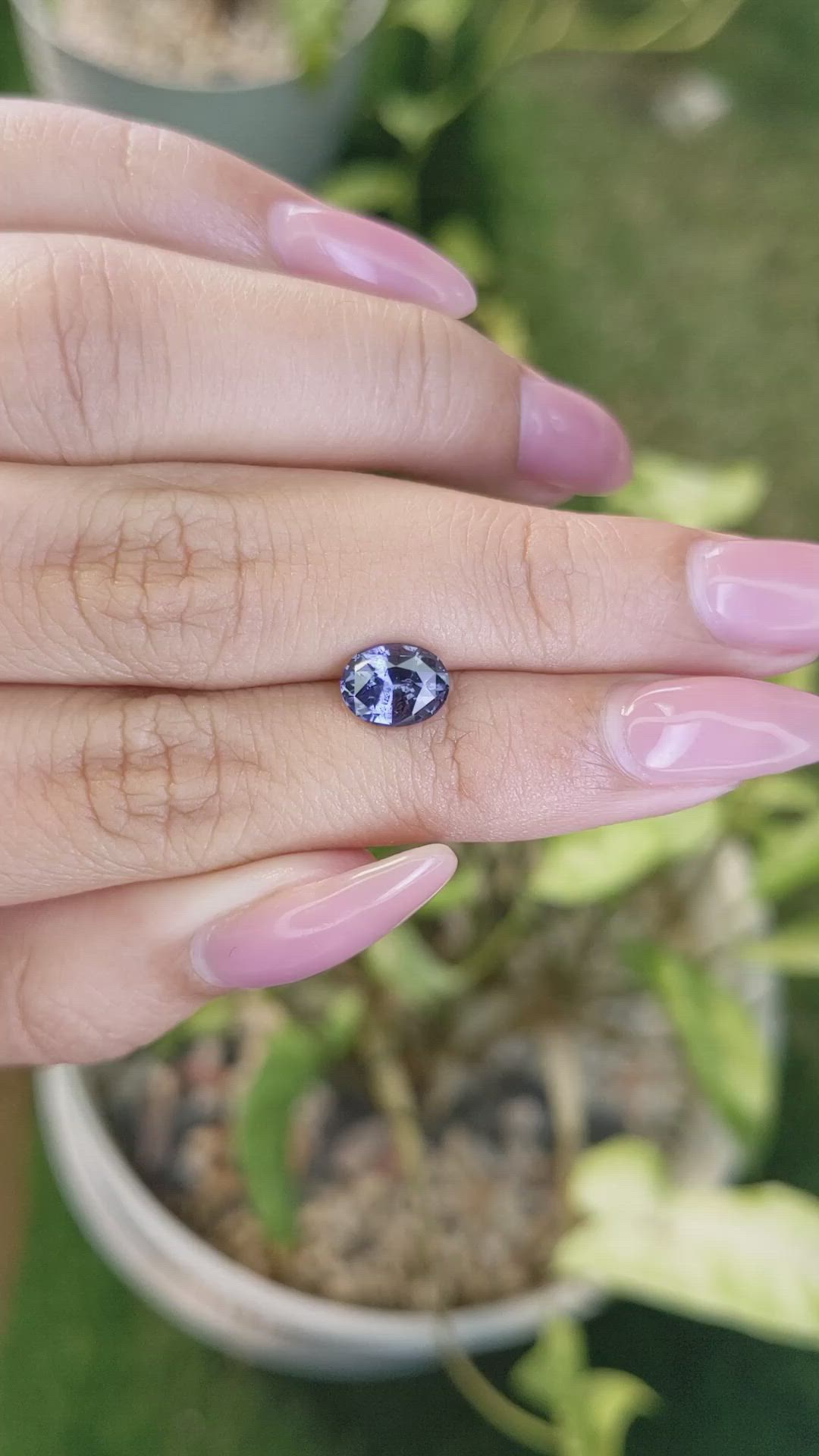 1.46 Ct. Spinel from Ceylon (Sri Lanka) Size Video