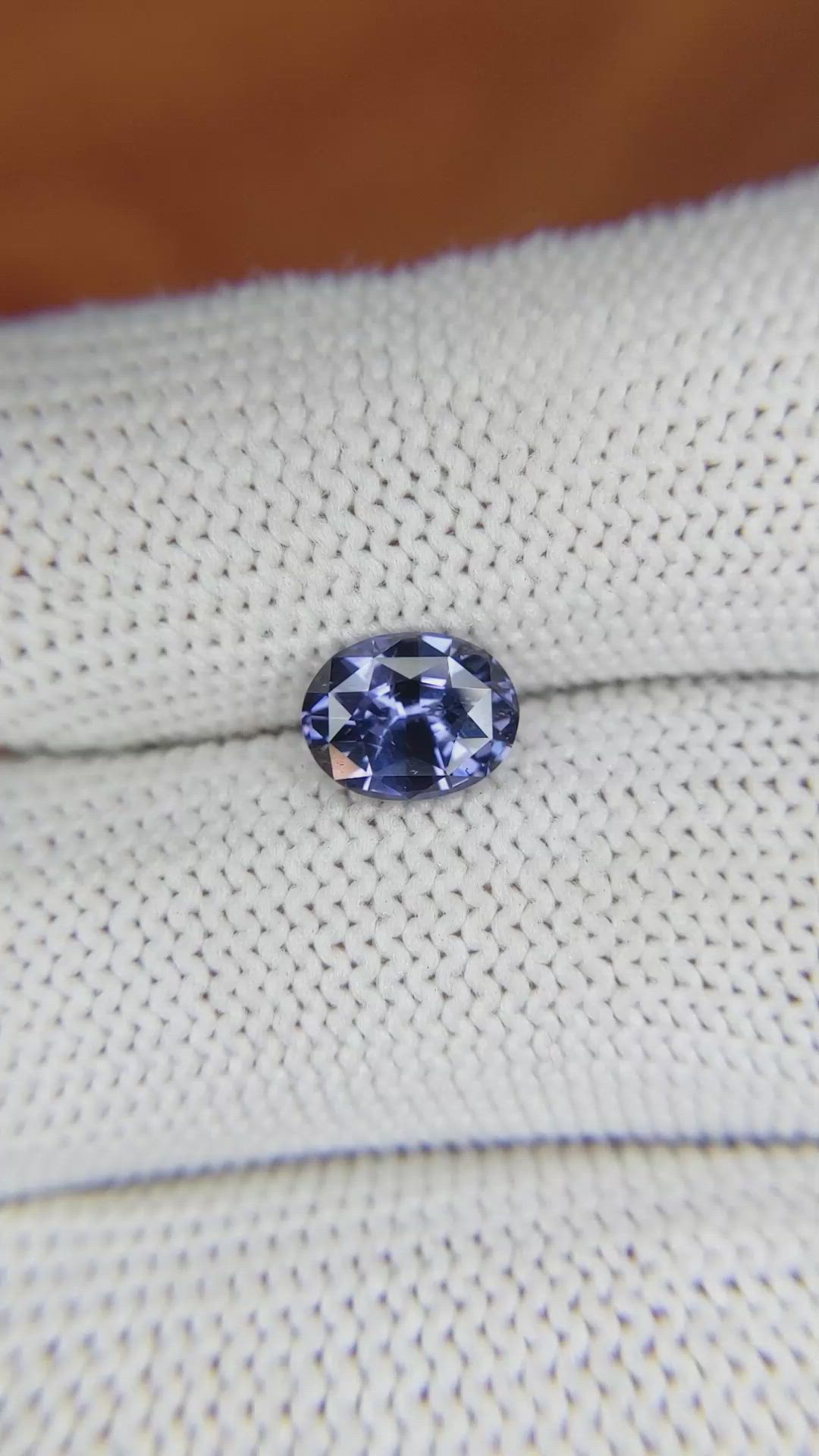 1.46 Ct. Spinel from Ceylon (Sri Lanka) Size Video