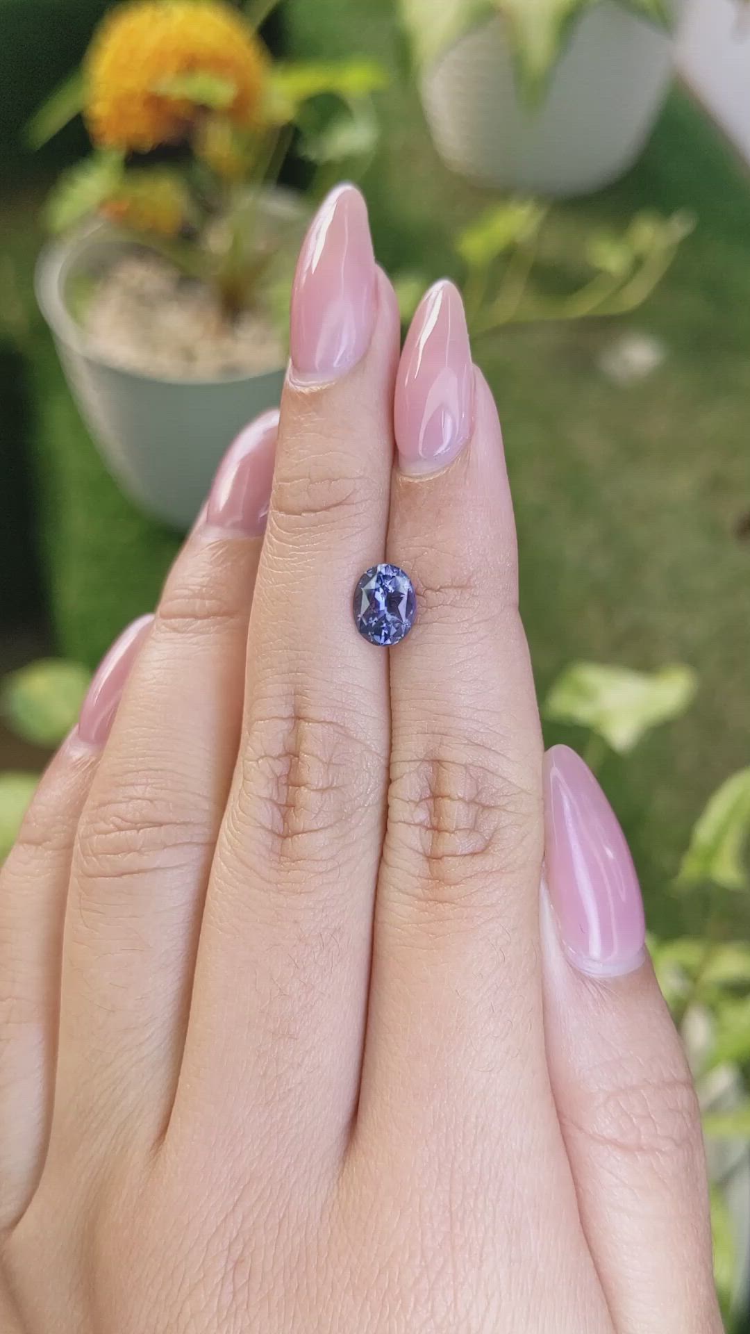 1.46 Ct. Spinel from Ceylon (Sri Lanka) Size Video