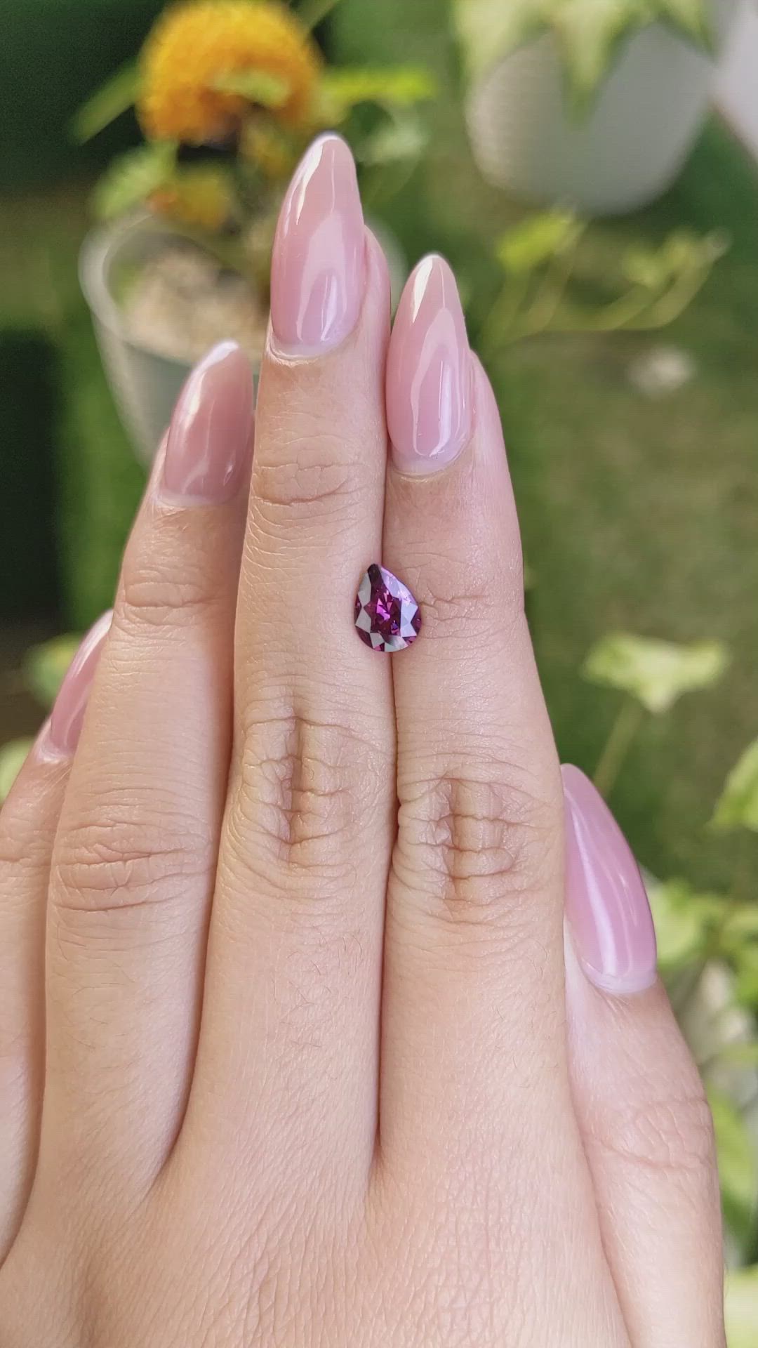 1.16 Ct. Spinel from Ceylon (Sri Lanka) Size Video