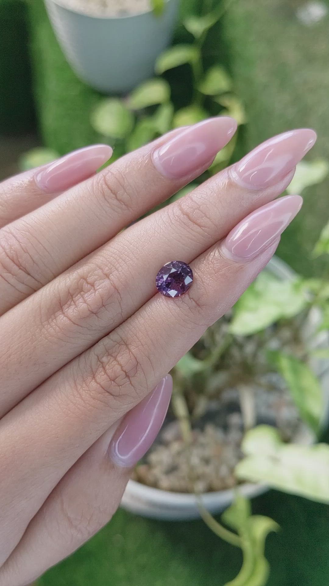 2.15 Ct. Spinel from Ceylon (Sri Lanka) Size Video