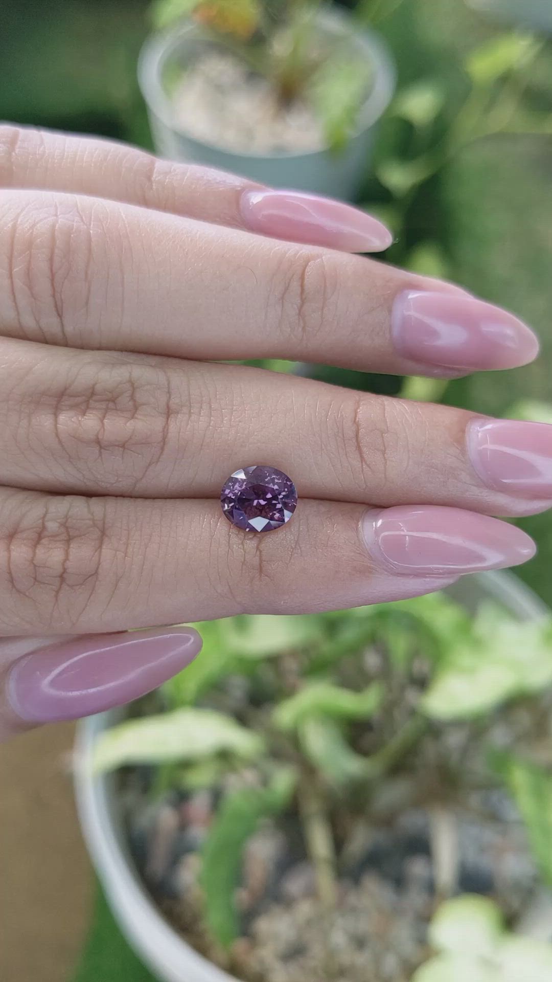 2.15 Ct. Spinel from Ceylon (Sri Lanka) Size Video