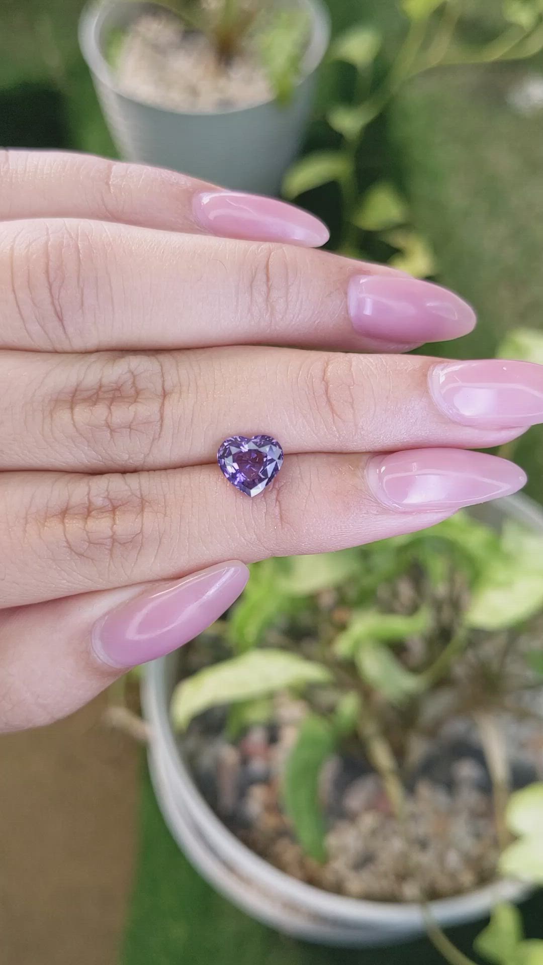 1.74 Ct. Spinel from Ceylon (Sri Lanka) Size Video