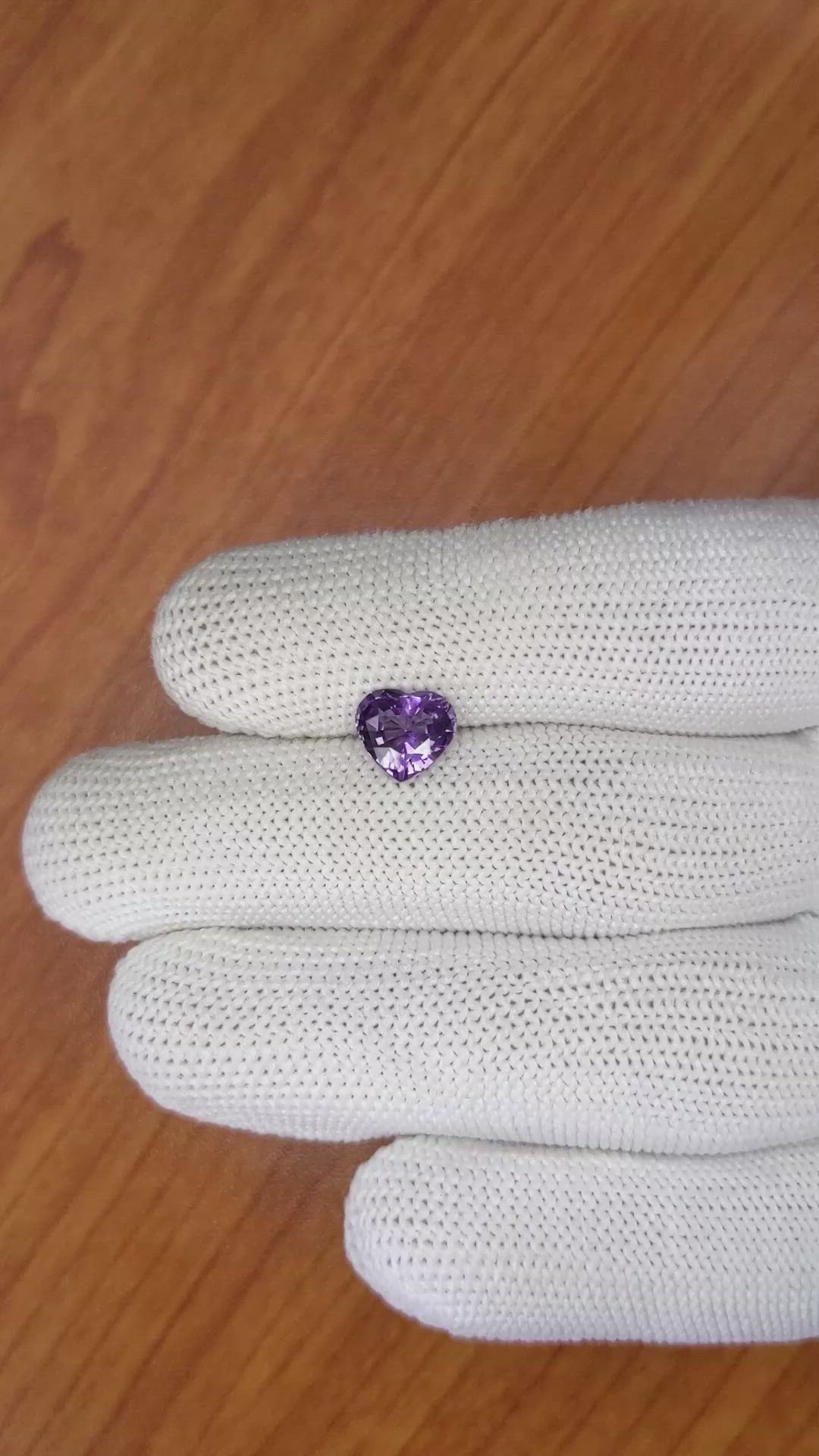 1.74 Ct. Spinel from Ceylon (Sri Lanka) Size Video