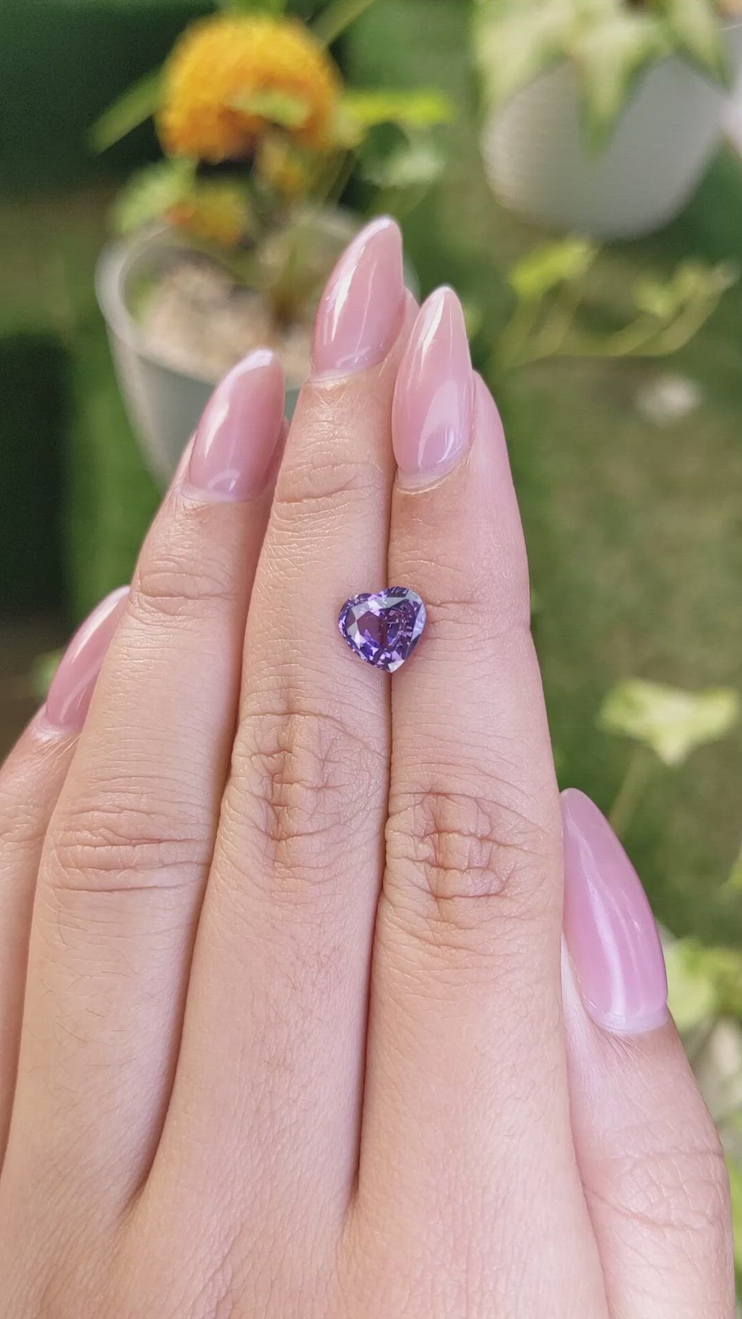 1.74 Ct. Spinel from Ceylon (Sri Lanka) Size Video