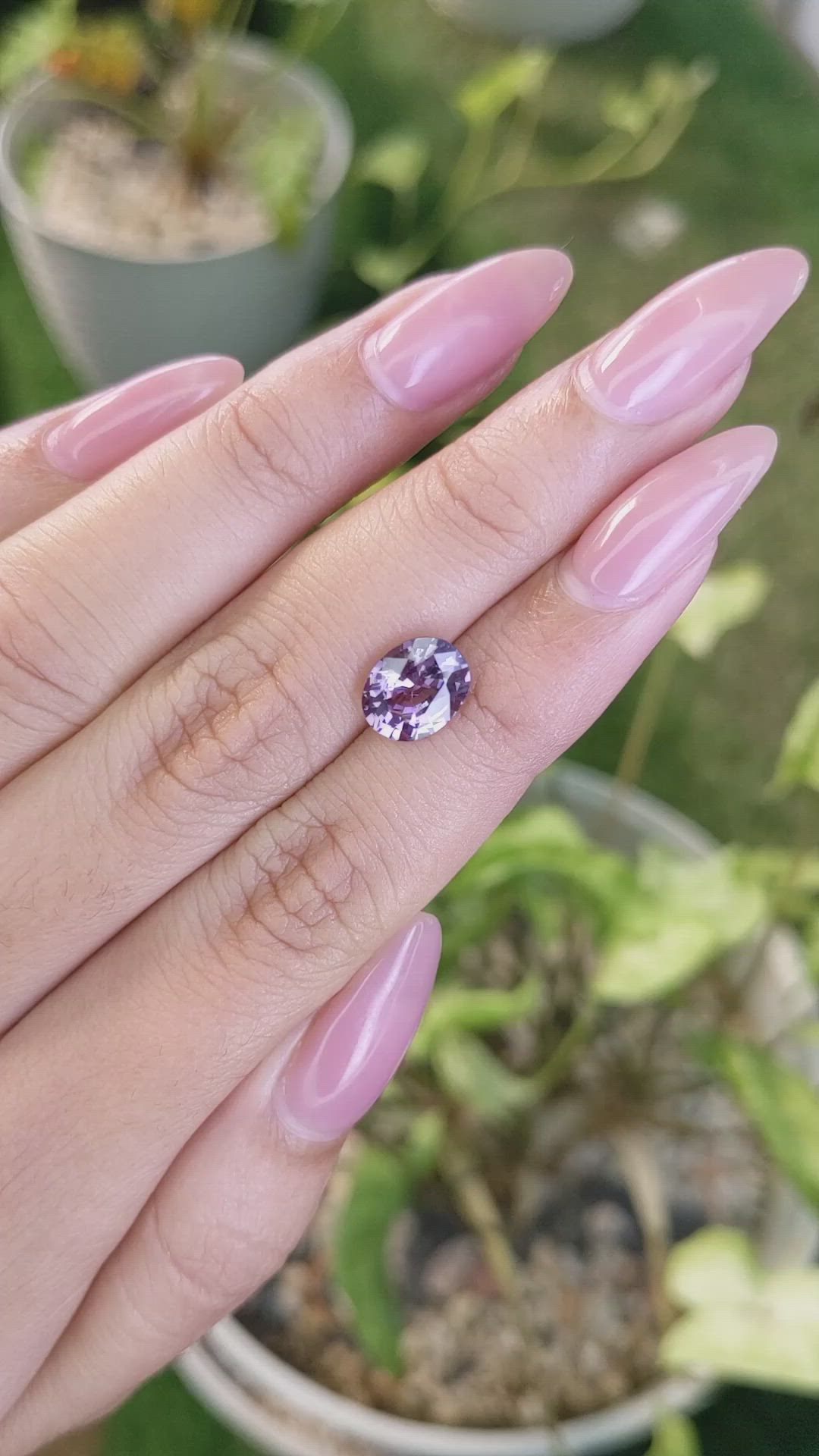 2.19 Ct. Spinel from Ceylon (Sri Lanka) Size Video