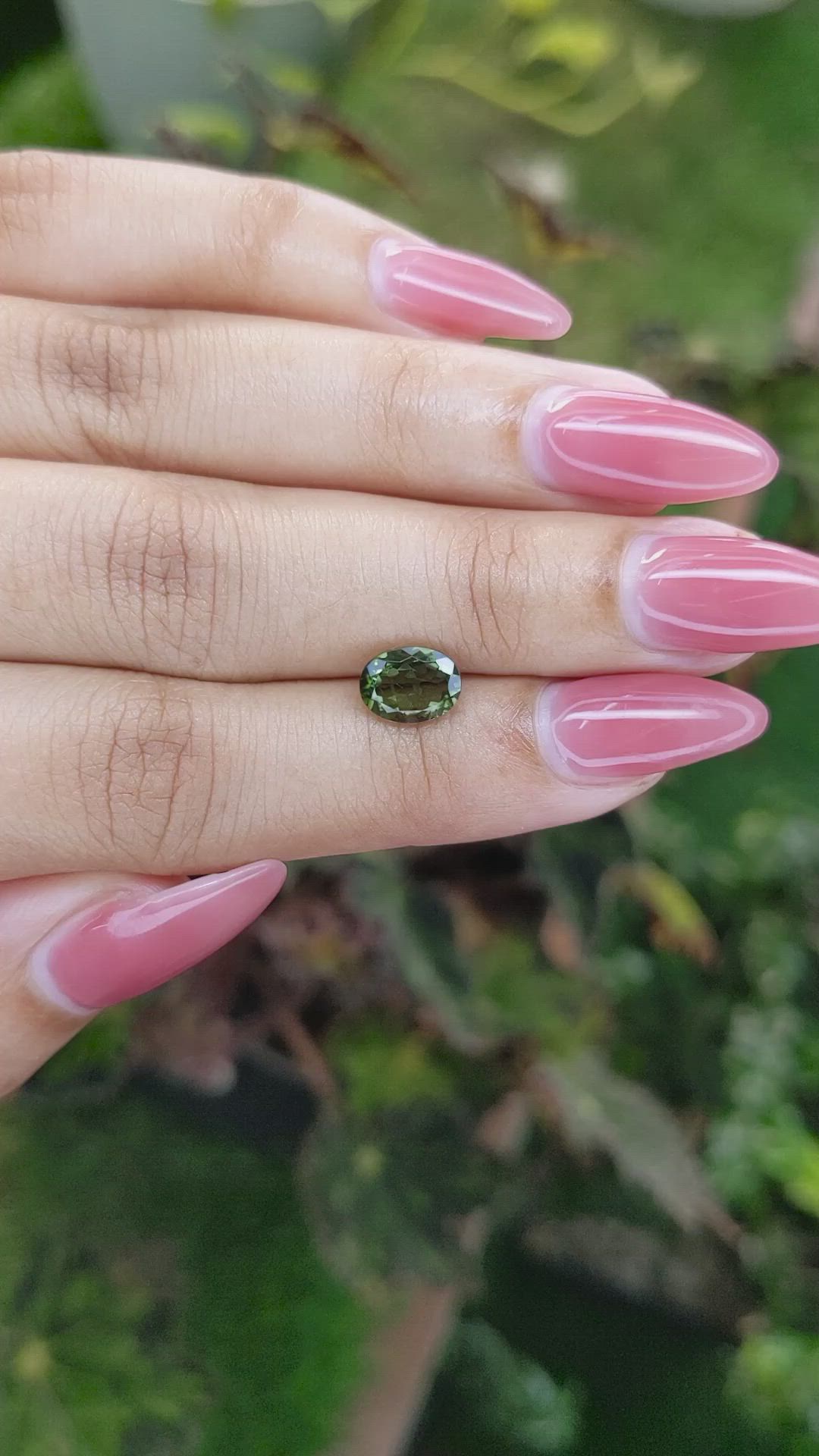 1.32 Ct. Tourmaline from Ceylon (Sri Lanka) Size Video