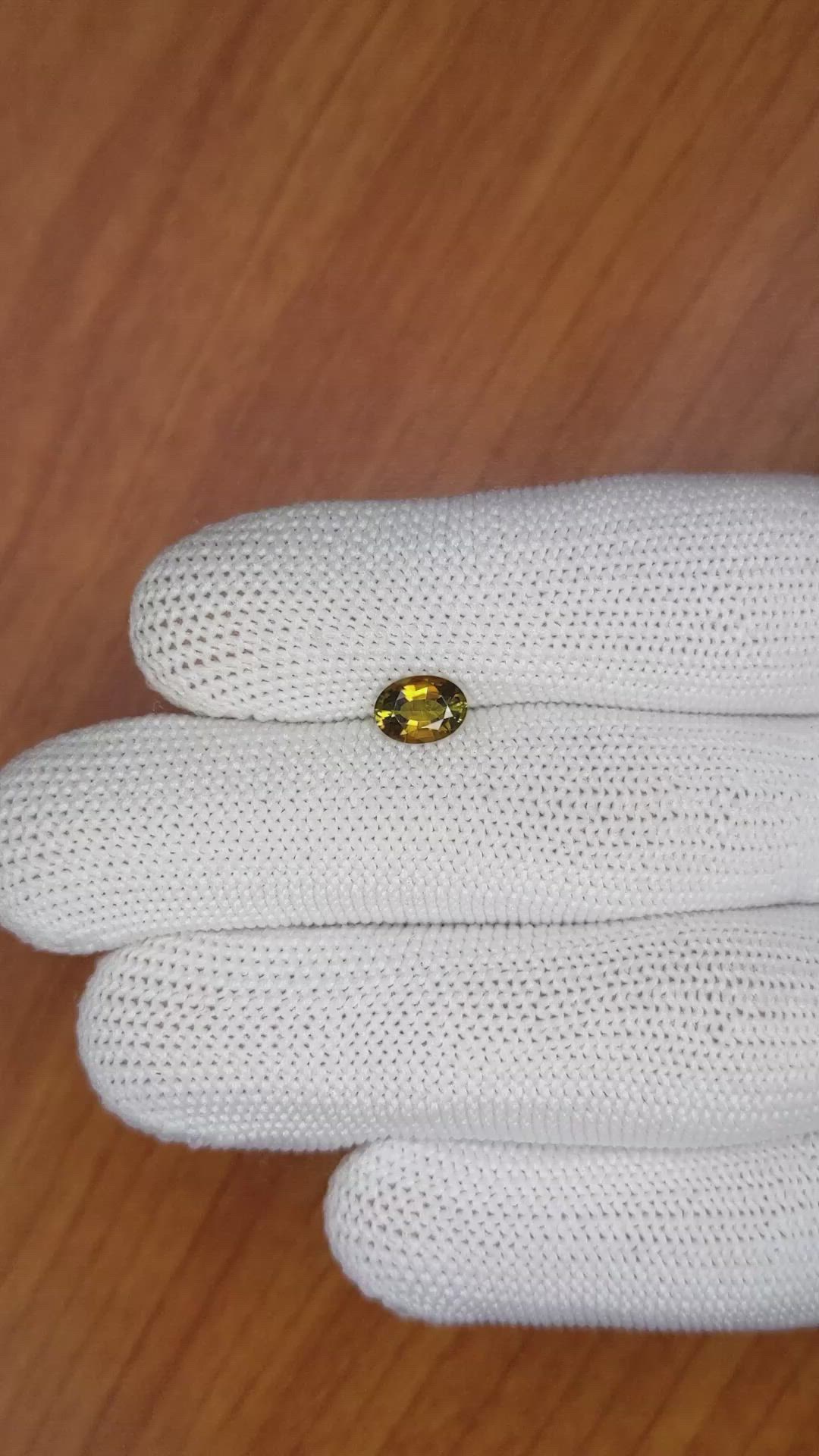 0.78 Ct. Tourmaline from Ceylon (Sri Lanka) Size Video