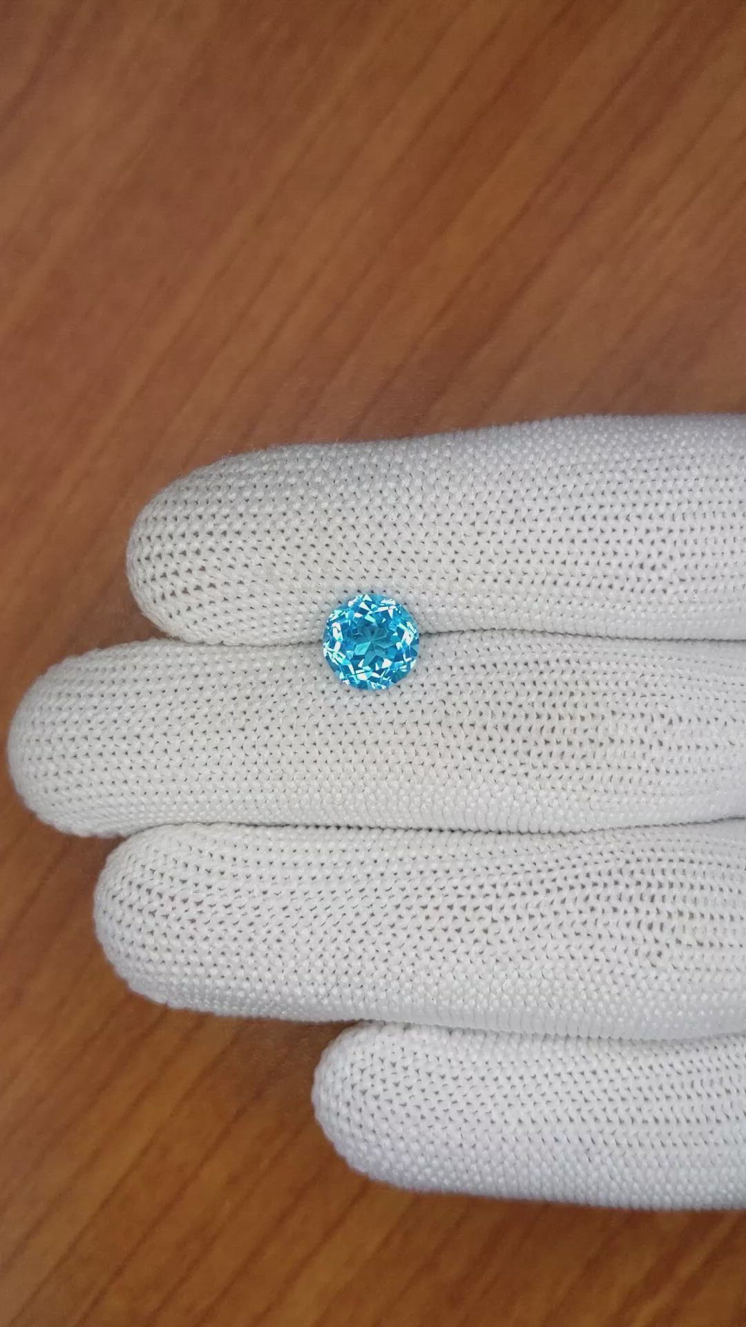 2.40 Ct. Topaz from Brazil Size Video