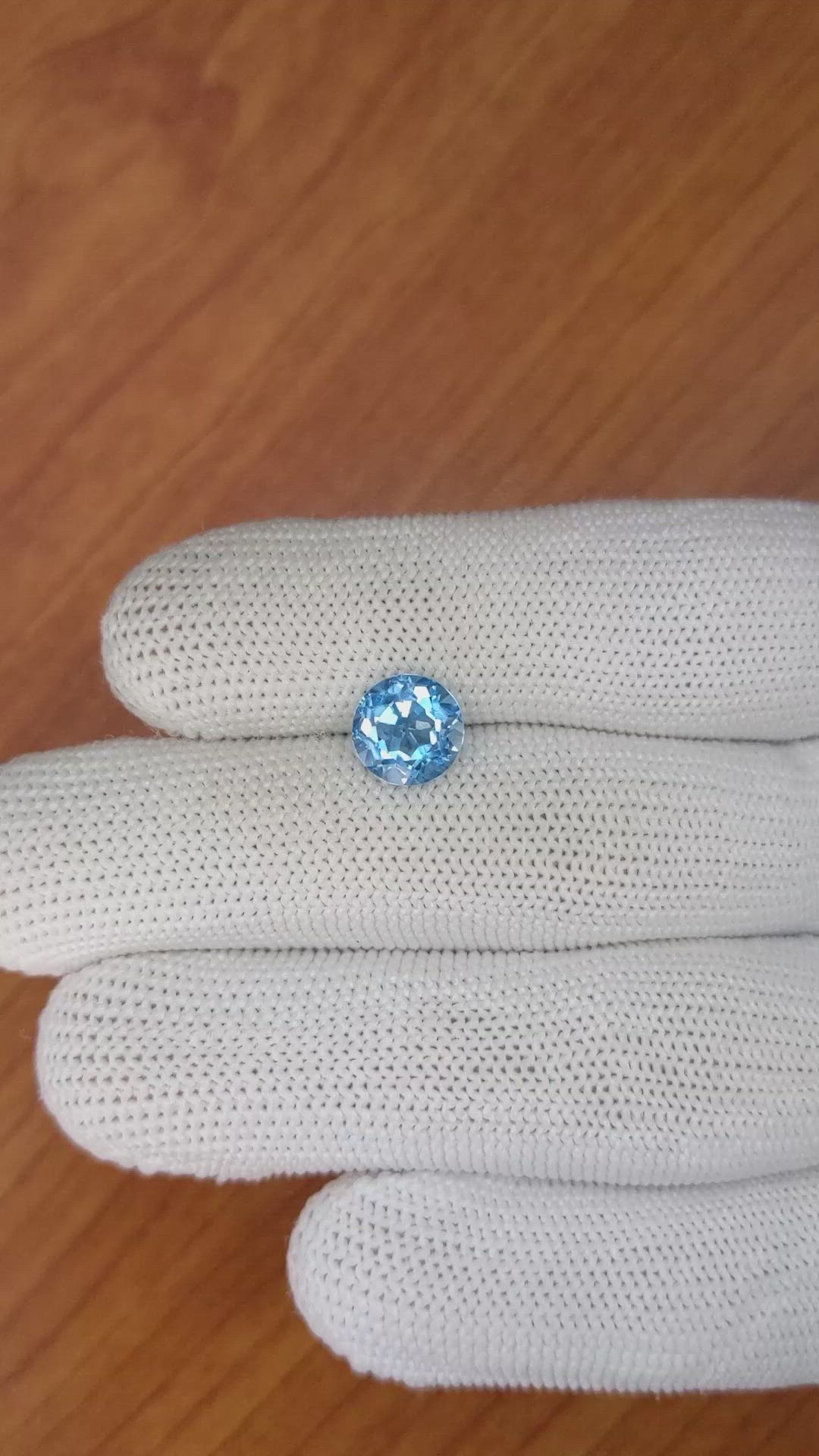 3.03 Ct. Topaz from Brazil Size Video