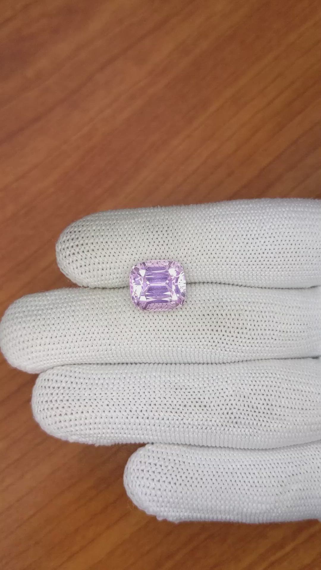 7.84 Ct. Kunzite from Brazil Size Video