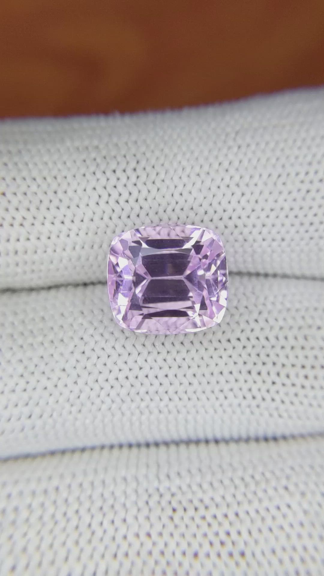 7.84 Ct. Kunzite from Brazil Size Video