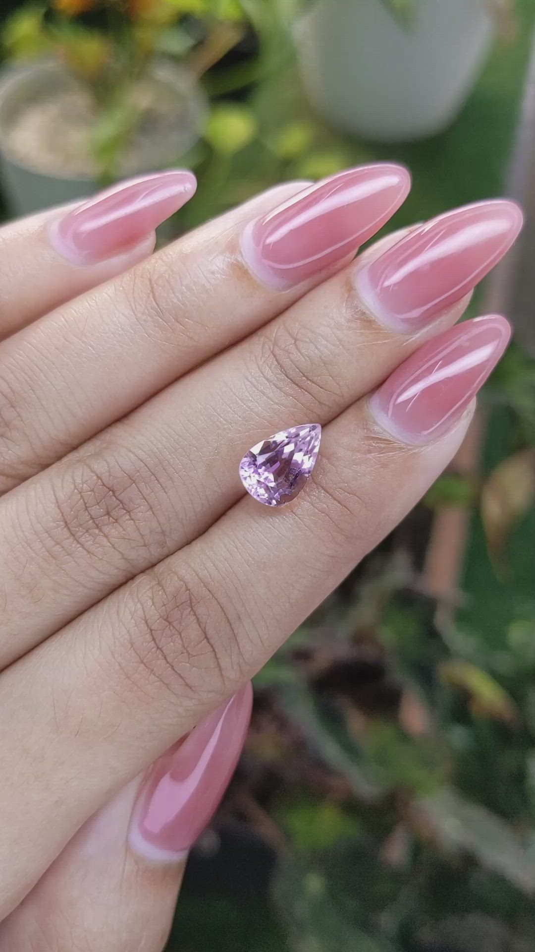 2.98 Ct. Kunzite from Brazil Size Video