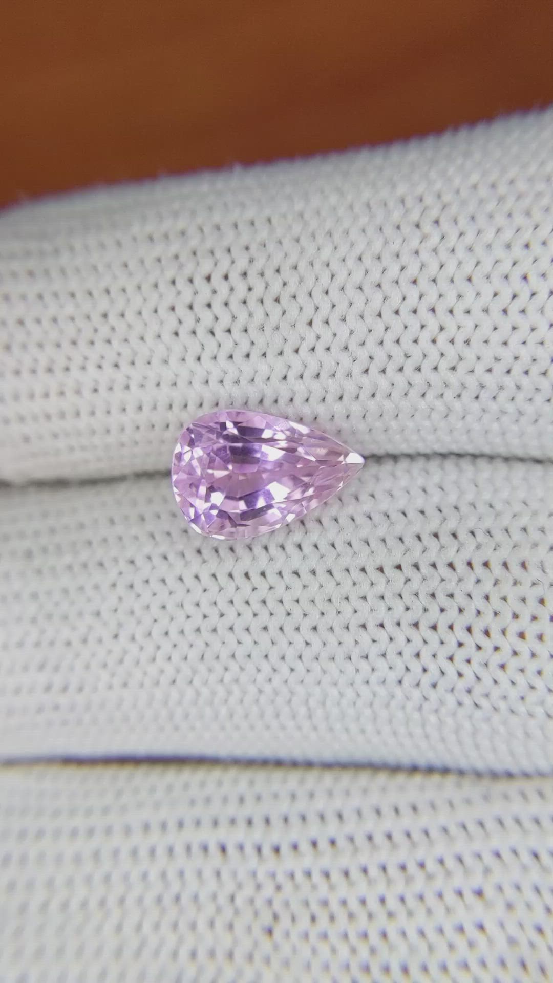 2.98 Ct. Kunzite from Brazil Size Video