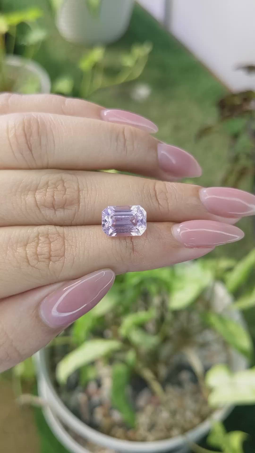 5.27 Ct. Kunzite from Brazil Size Video