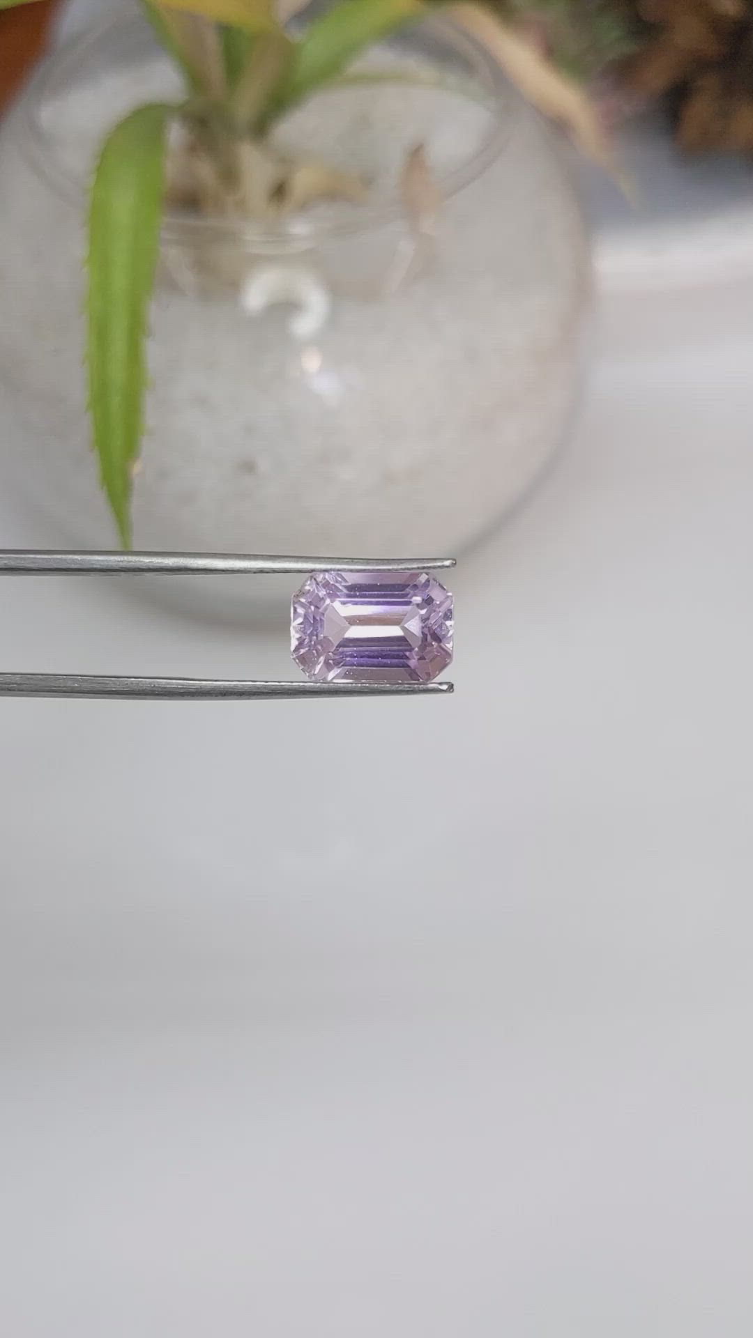 5.27 Ct. Kunzite from Brazil Size Video