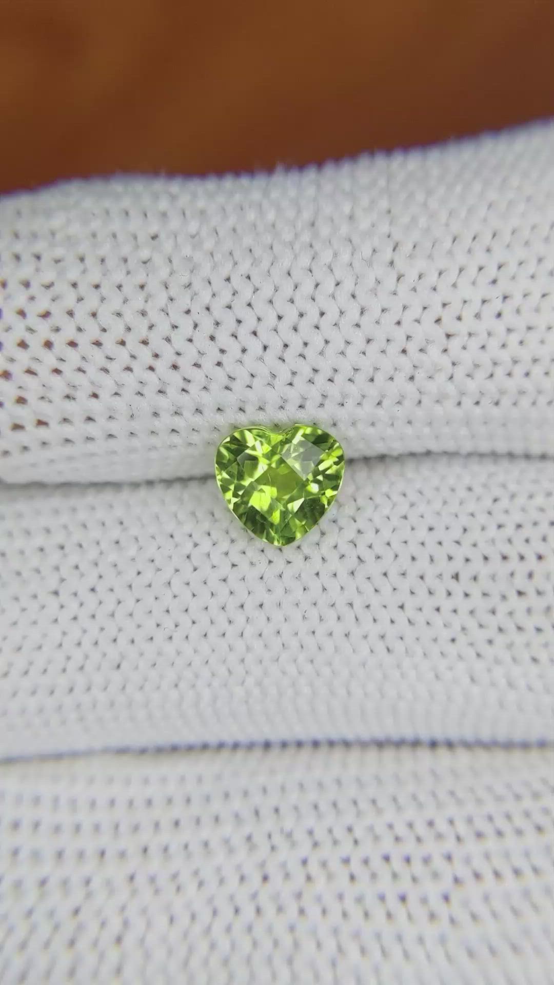 1.31 Ct. Peridot from Pakistan Size Video