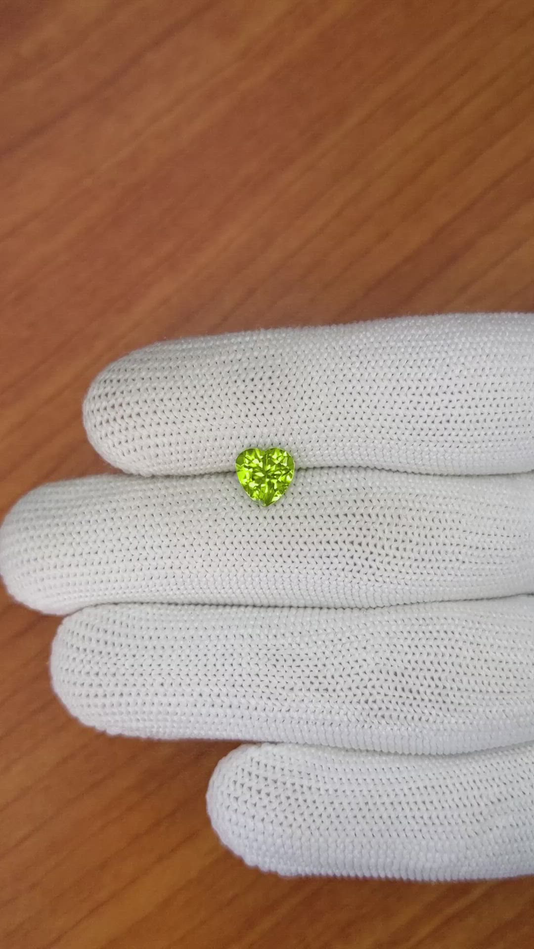 1.27 Ct. Peridot from Pakistan Size Video