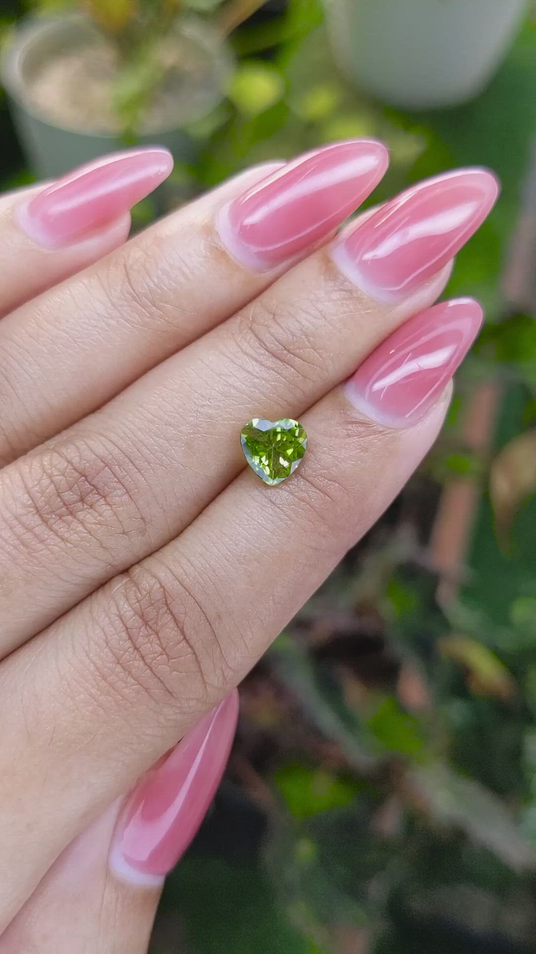 1.27 Ct. Peridot from Pakistan Size Video