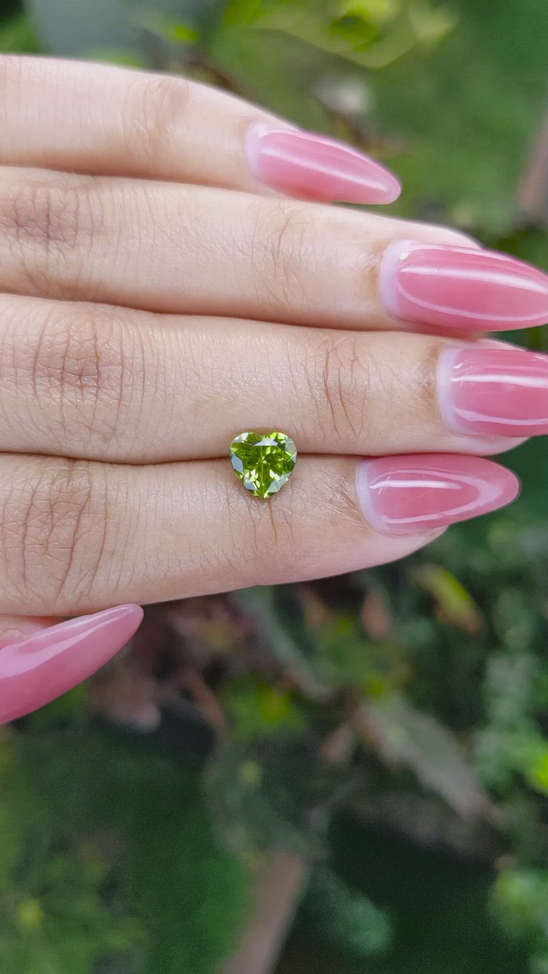1.27 Ct. Peridot from Pakistan Size Video