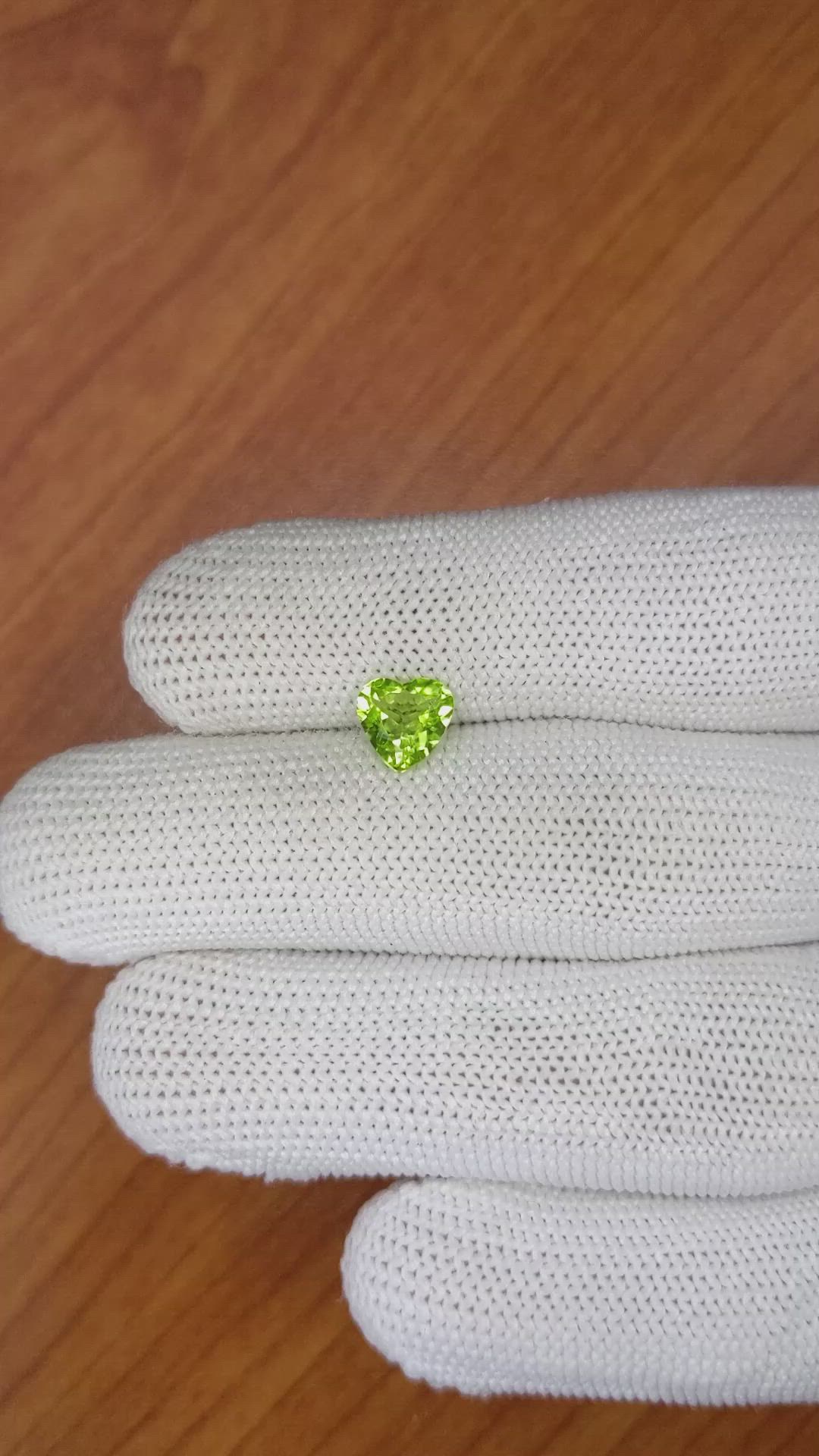 1.08 Ct. Peridot from Pakistan Size Video
