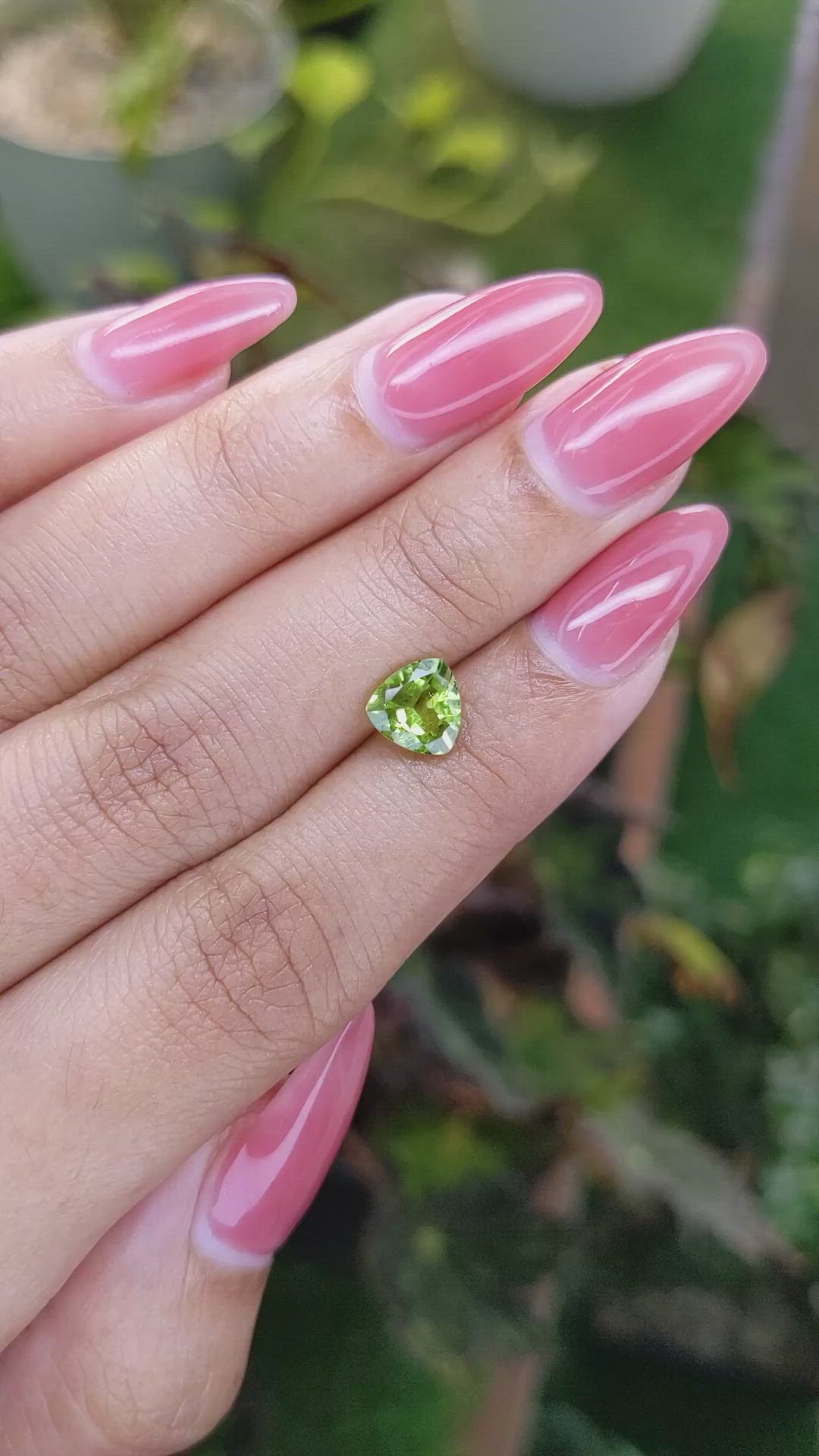 1.38 Ct. Peridot from Pakistan Size Video