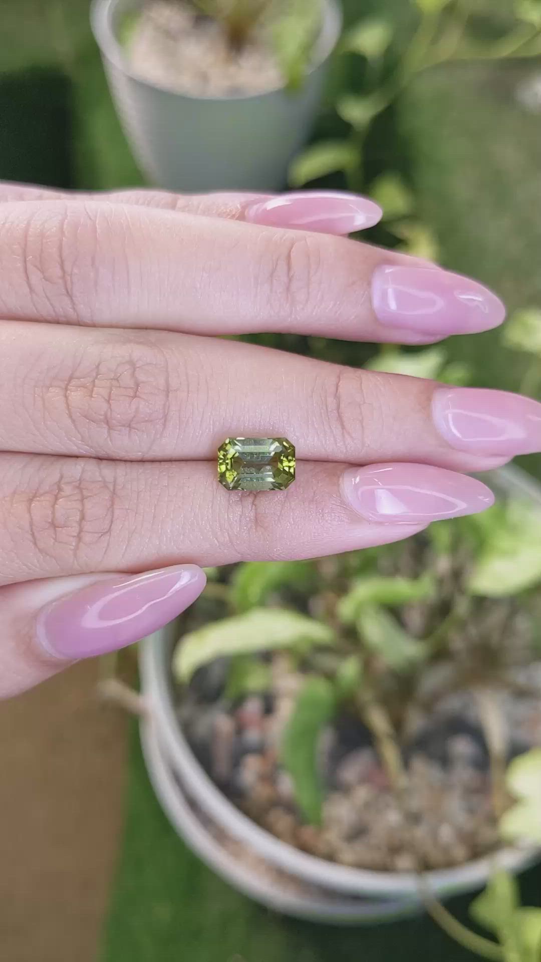 2.53 Ct. Tourmaline from Ceylon (Sri Lanka) Size Video