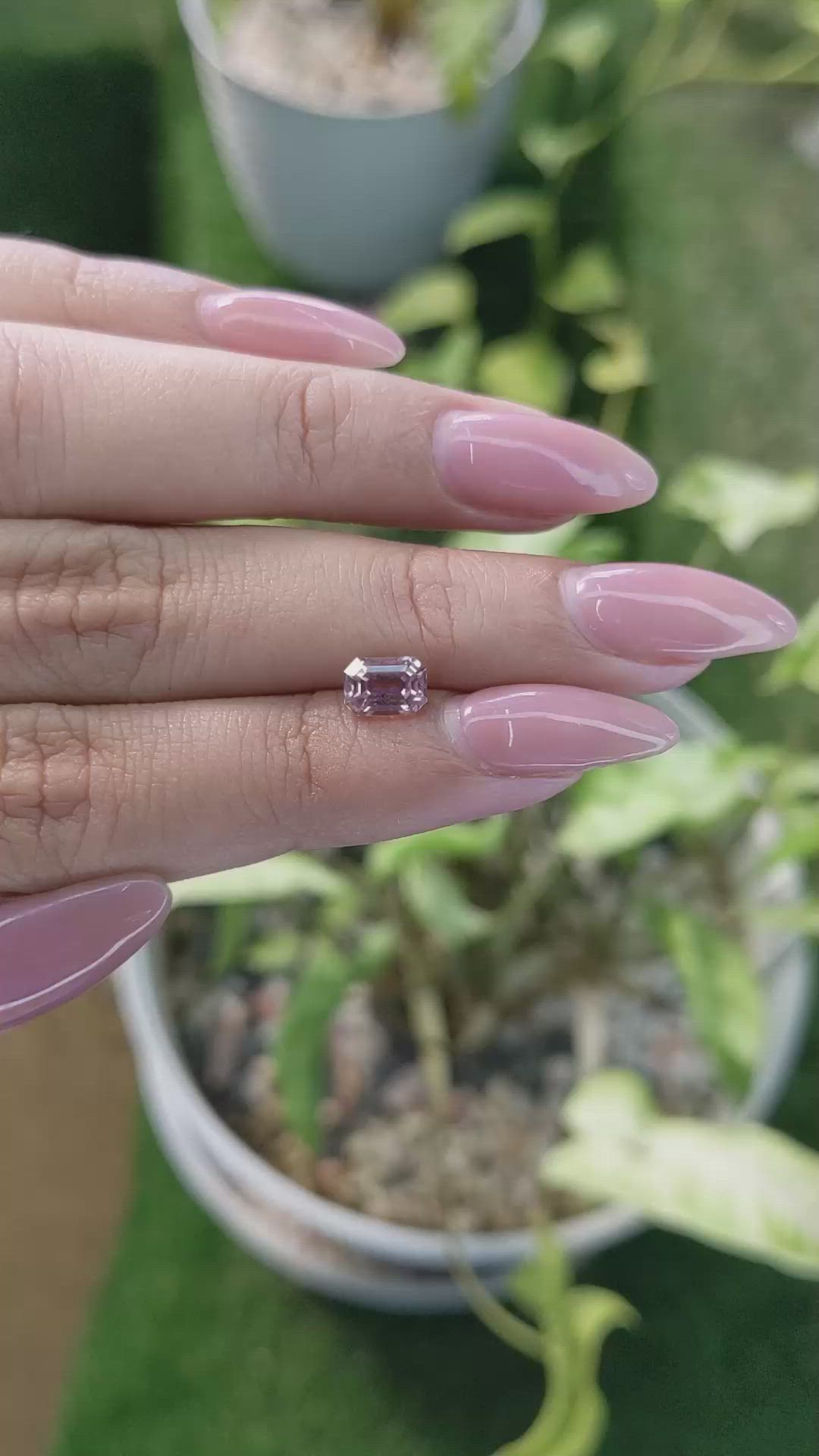 0.84 Ct. Tourmaline from Ceylon (Sri Lanka) Size Video