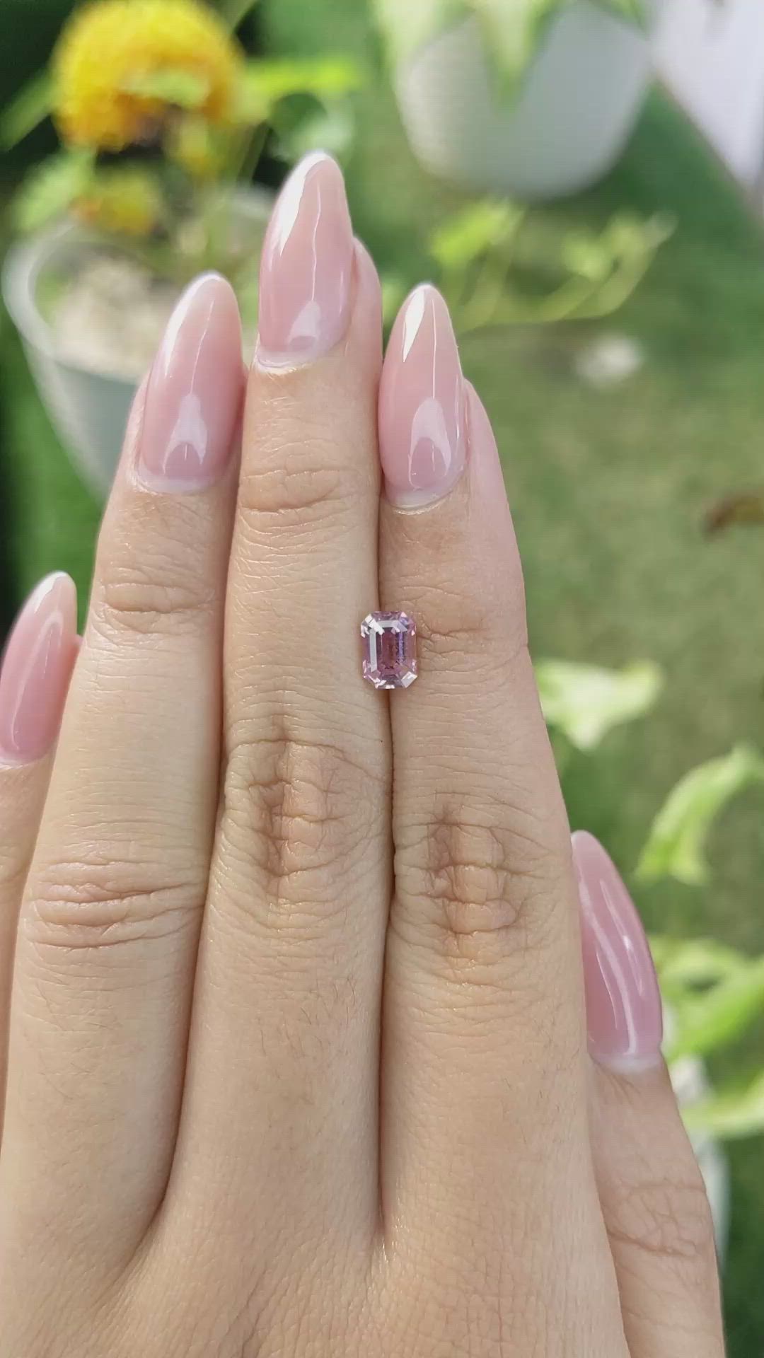 0.84 Ct. Tourmaline from Ceylon (Sri Lanka) Size Video