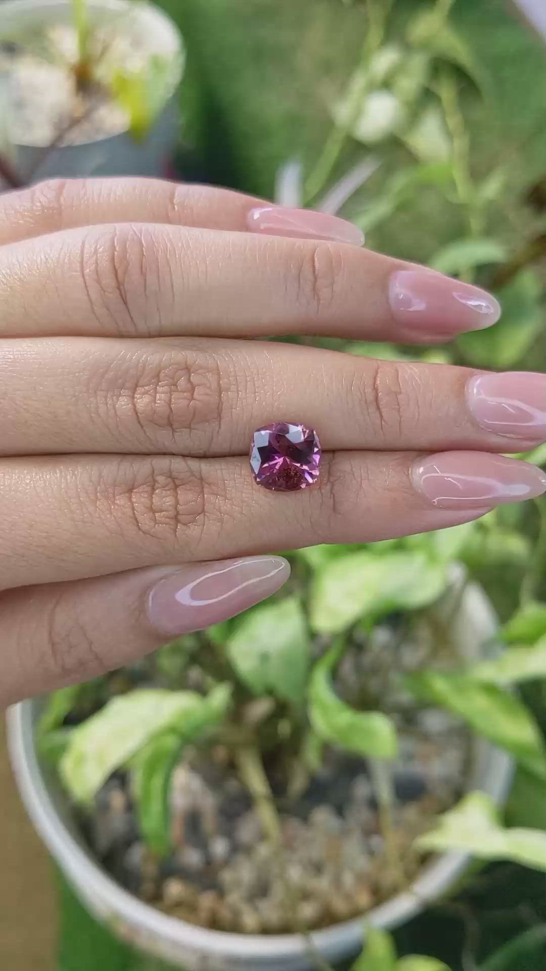 2.82 Ct. Tourmaline from Ceylon (Sri Lanka) Size Video